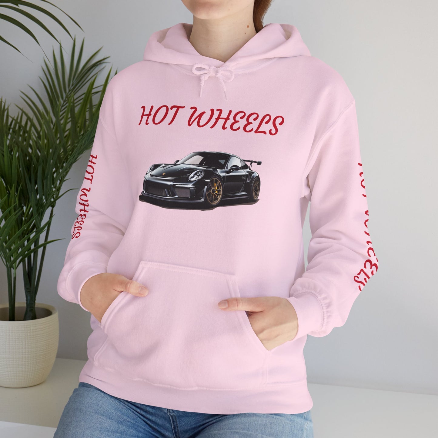 Princess Grace Hot Wheels Unisex Hooded Sweatshirt Passion for Cars and Racing Enthusiasts