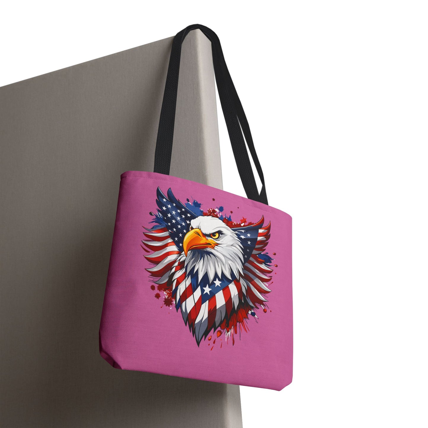 Princess Grace Patriotic Eagle Tote Bag American Spirit Design