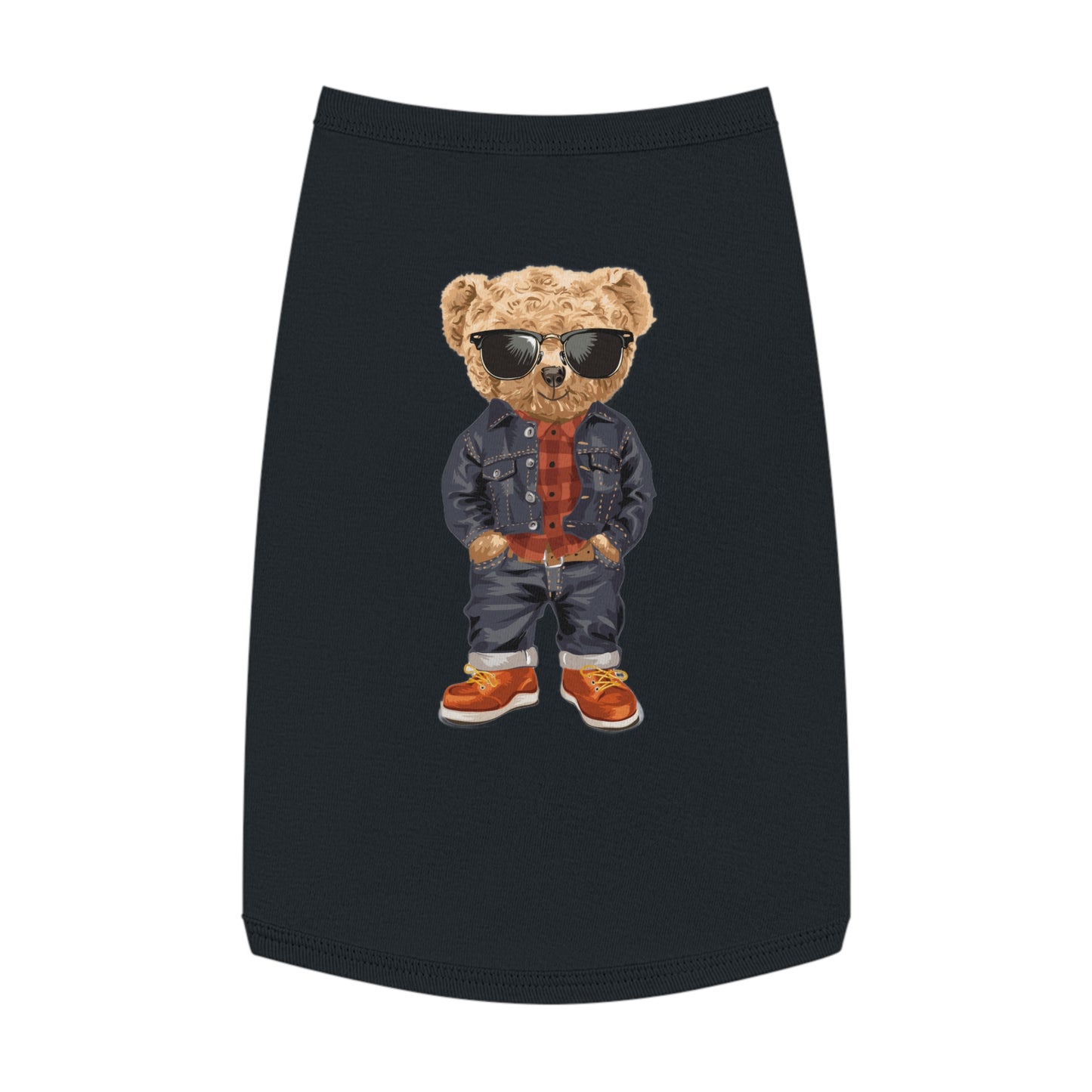 Princess Grace CUTE Cool Bear Pet Tank Top Trendy Dog Apparel for Stylish Pets