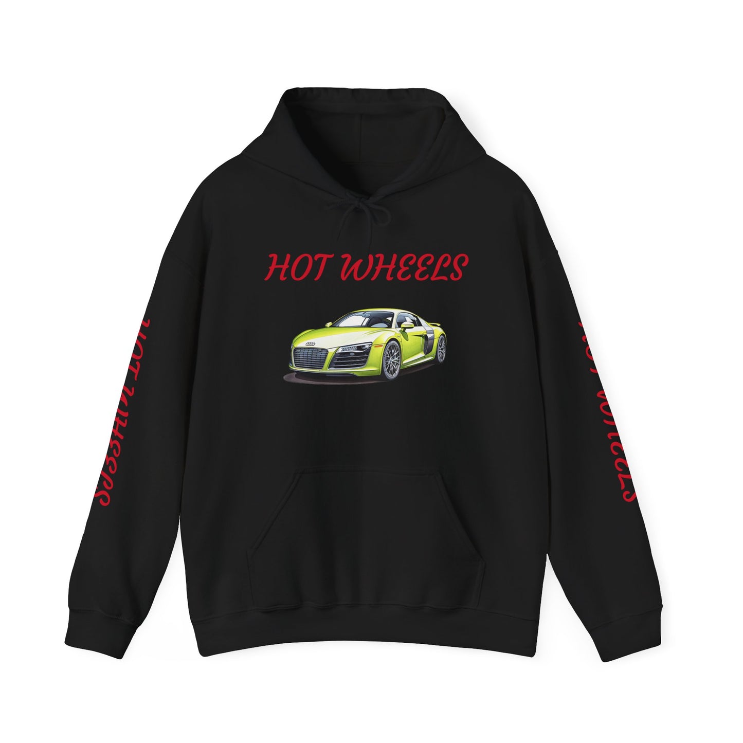 Princess Grace Hot Wheels Unisex Hooded Sweatshirt Cool Car Design for Auto Enthusiasts