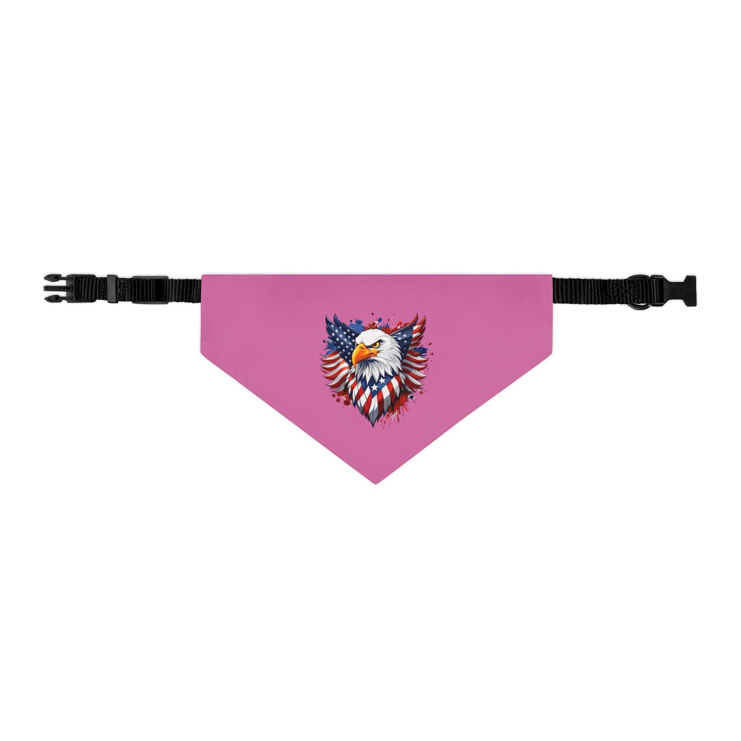 Princess Grace Patriotic Dog Bandana Eagle Design for Pet Lovers