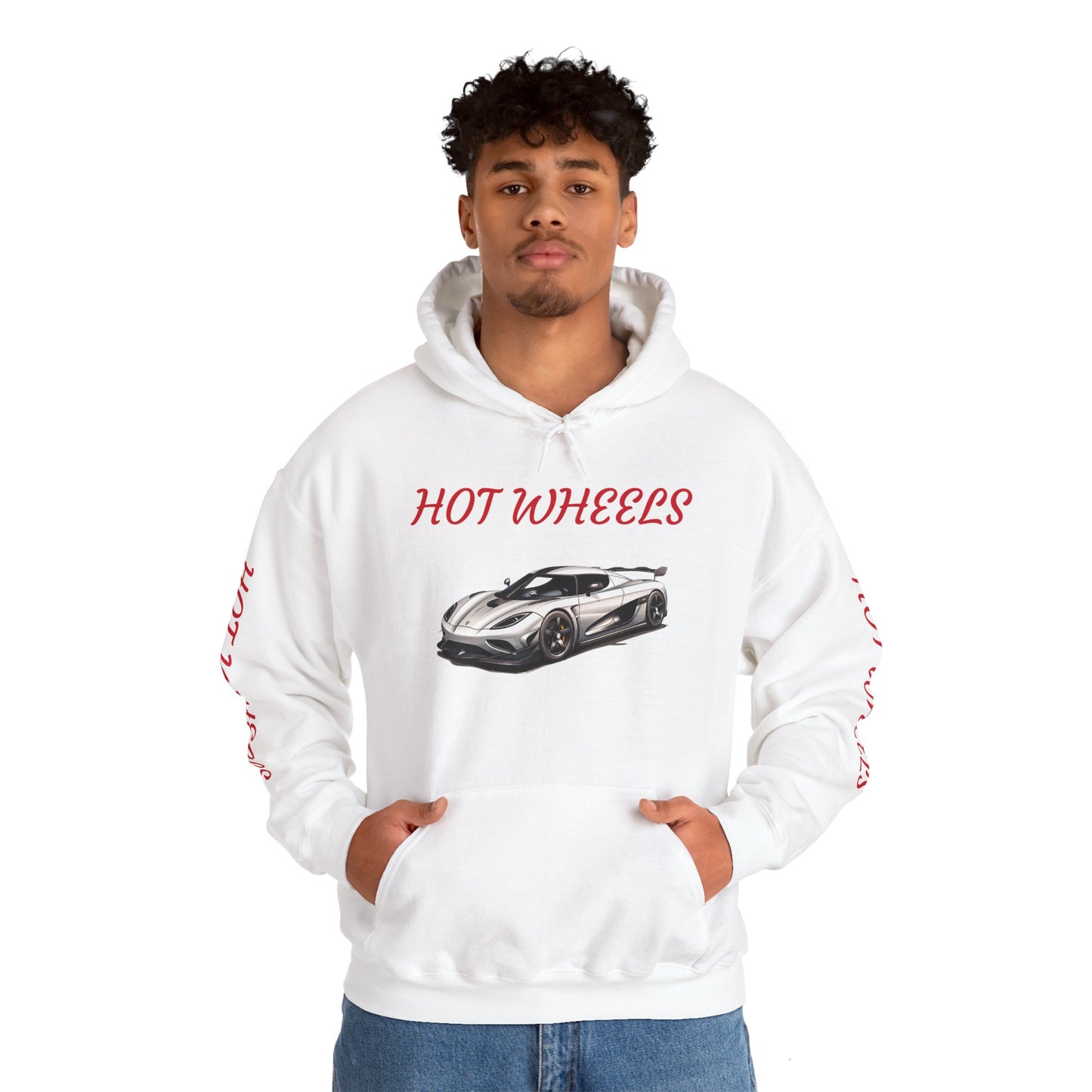 Princess Grace Hot Wheels Car Sweatshirt Unisex Heavy Blend Hoodie for Automotive Enthusiasts