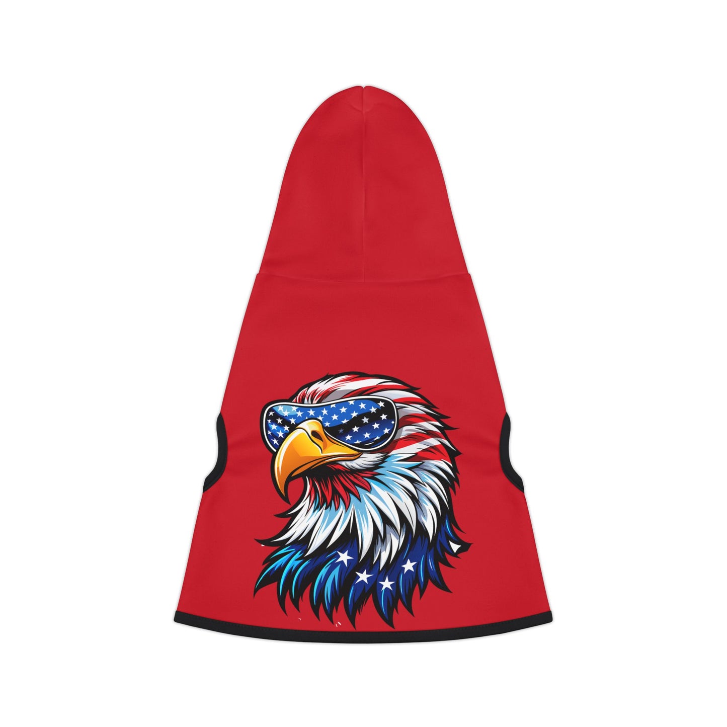 Princess Grace Patriotic Eagle Pet Hoodie for Stylish Dogs