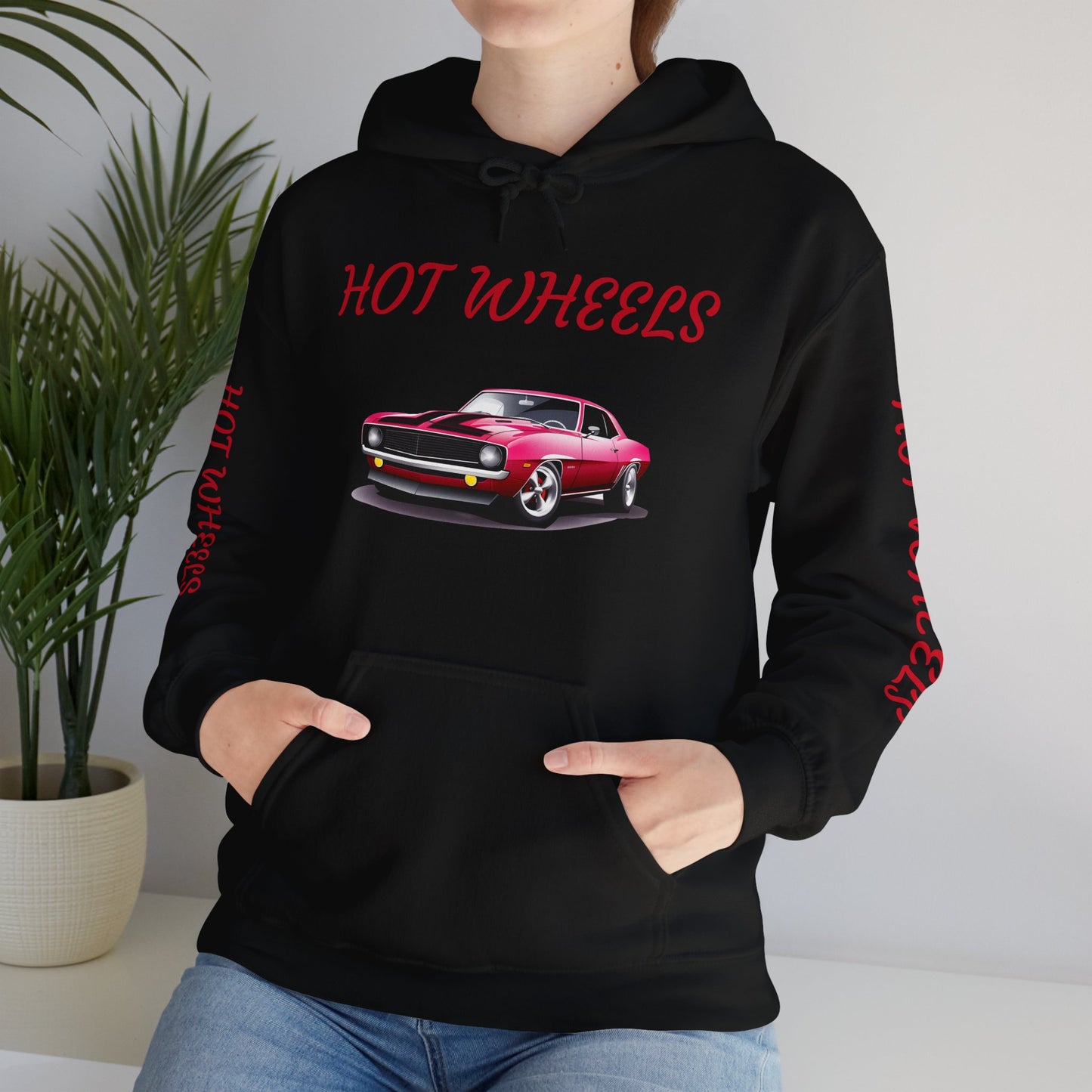 Princess Grace Retro Hot Wheels Hoodie for Car Enthusiasts