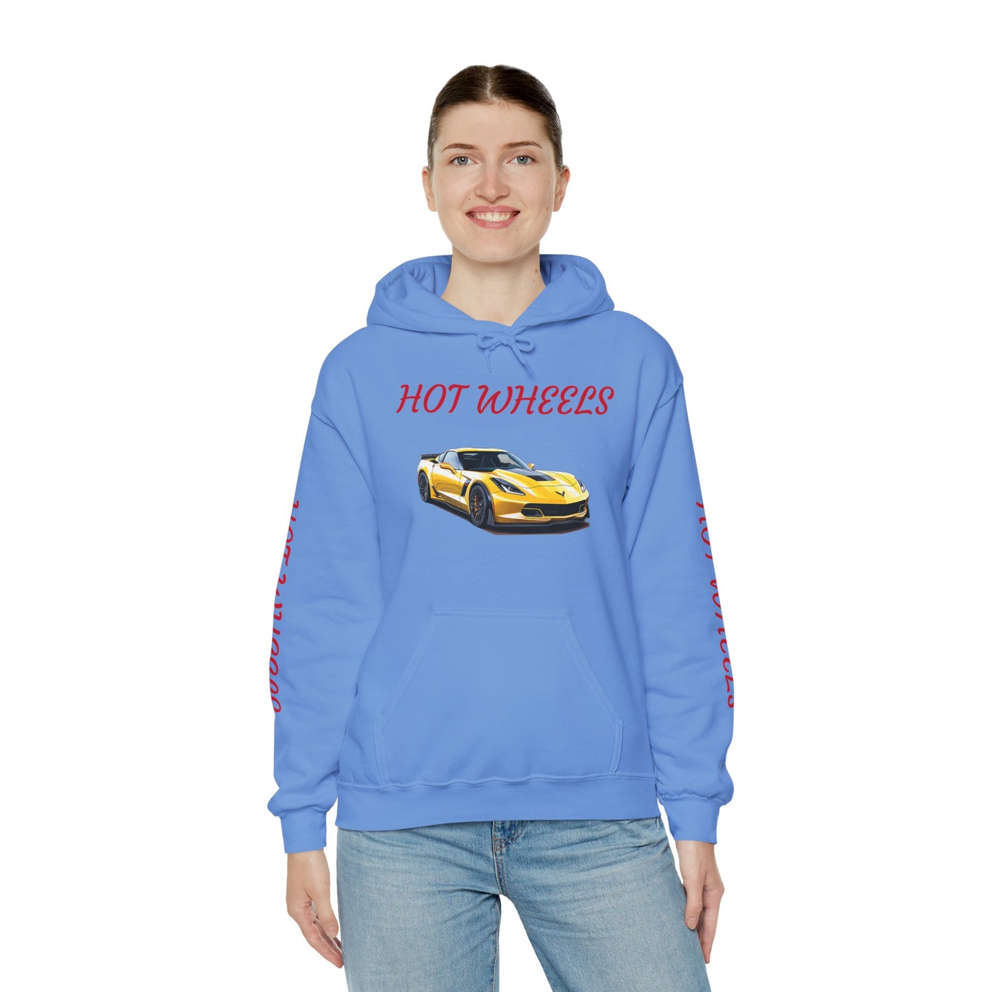 Princess Grace Hot Wheels Unisex Hoodie Retro Car Style Sweatshirt for Car Enthusiasts
