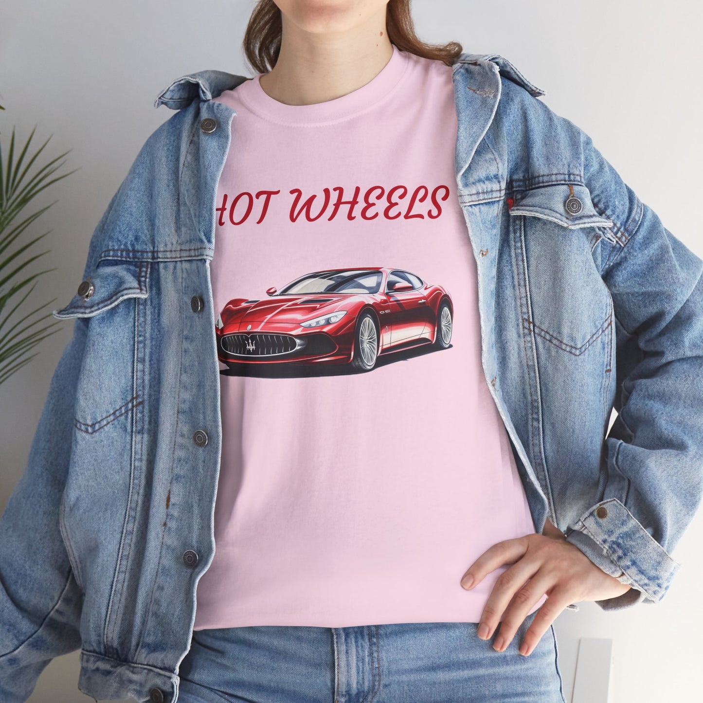 Princess Grace Cool Hot Wheels Unisex Heavy Cotton Tee Perfect for Car Enthusiasts
