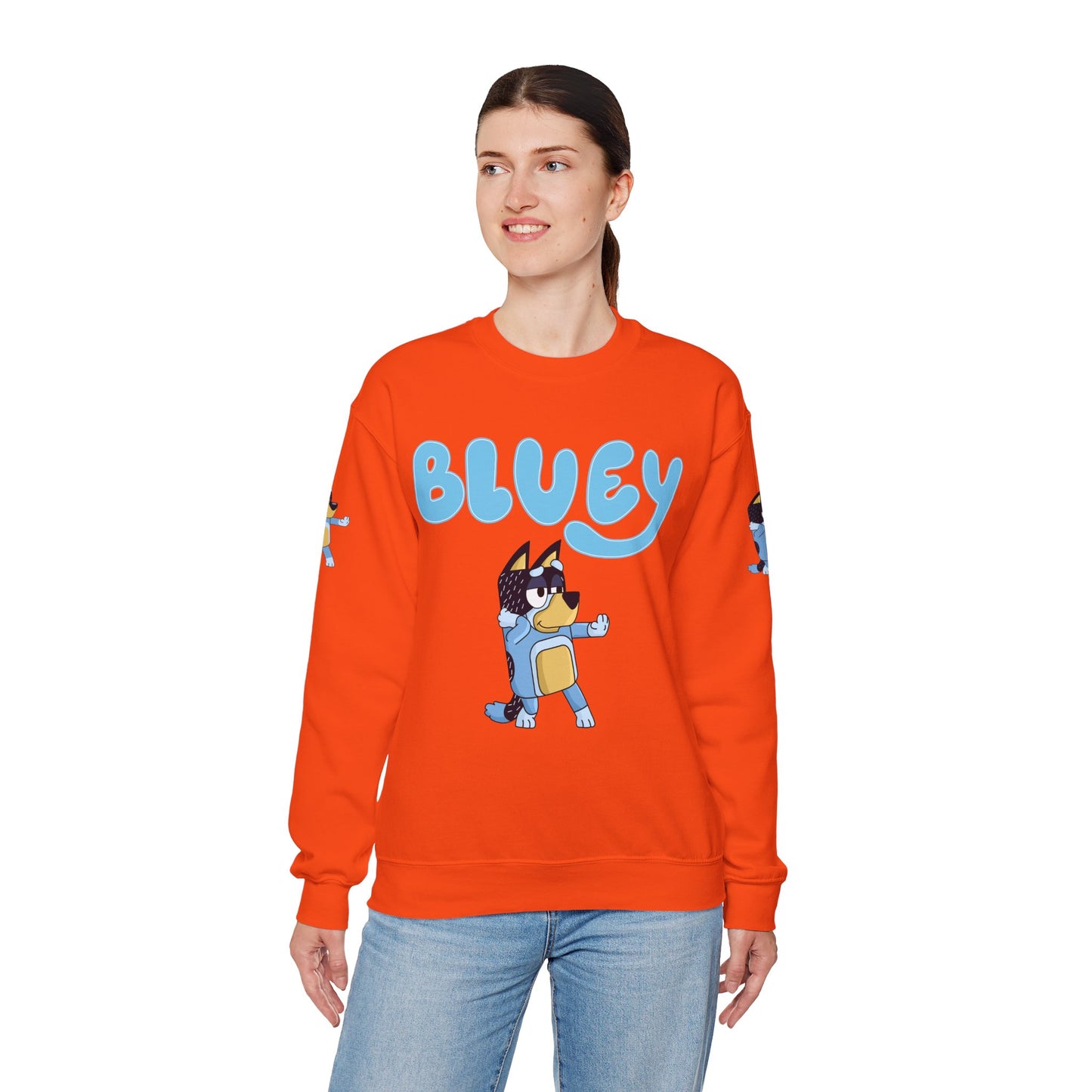 Princess Grace Bluey Character Unisex Crewneck Sweatshirt Cozy and Fun