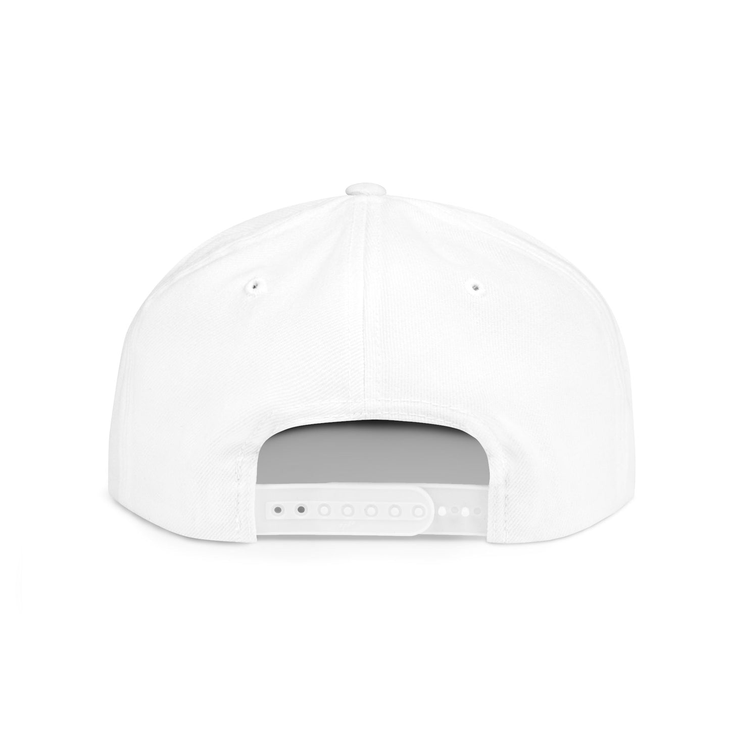 Princess Grace Patriotic Flat Bill Snapback Hat American Flag Design