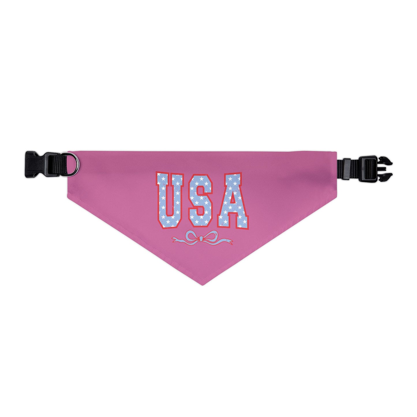 Princess Grace USA Pet Bandana Collar for Dogs Patriotic Dog Accessories
