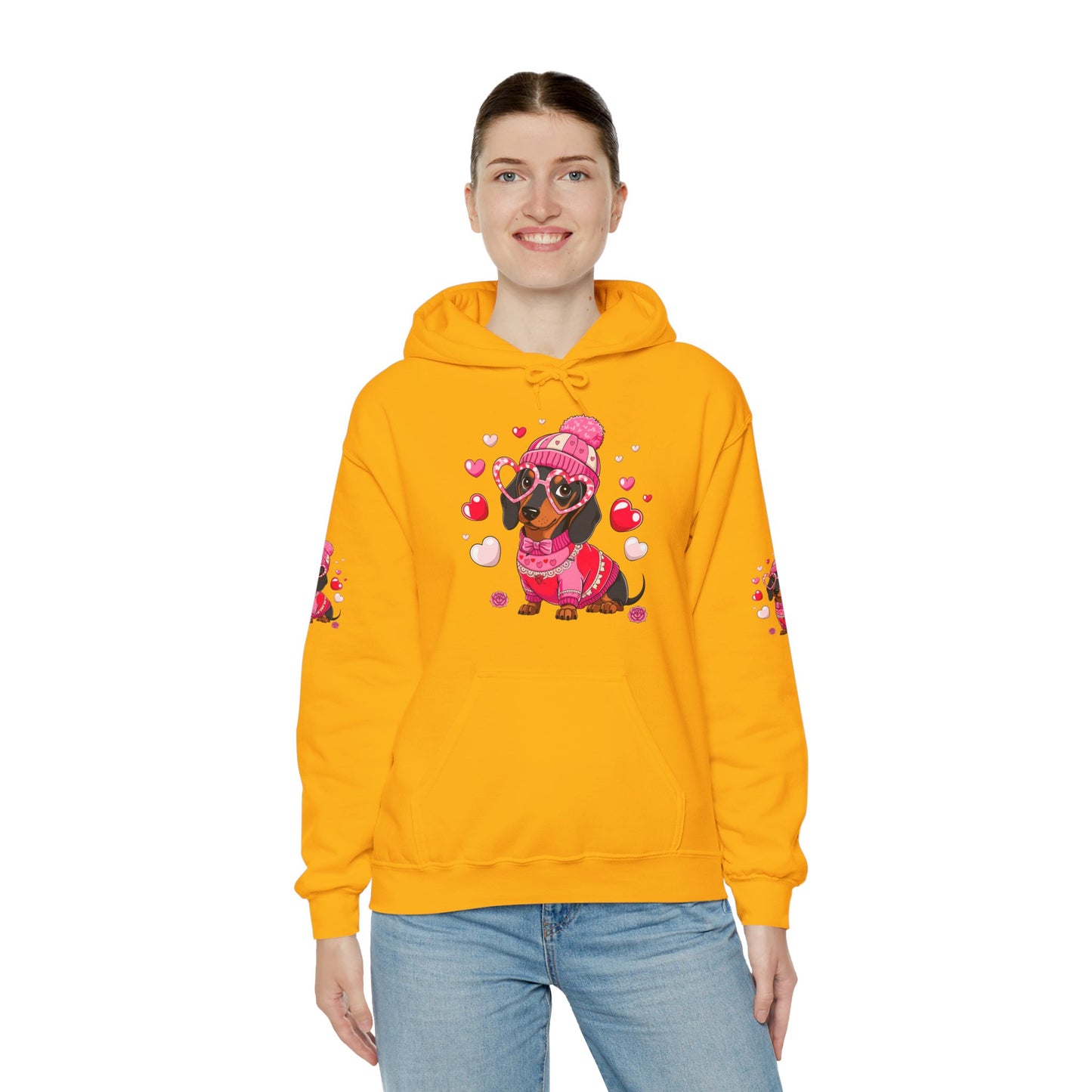 Princess Grace Cute Dachshund Love Sweatshirt for Dog Lovers