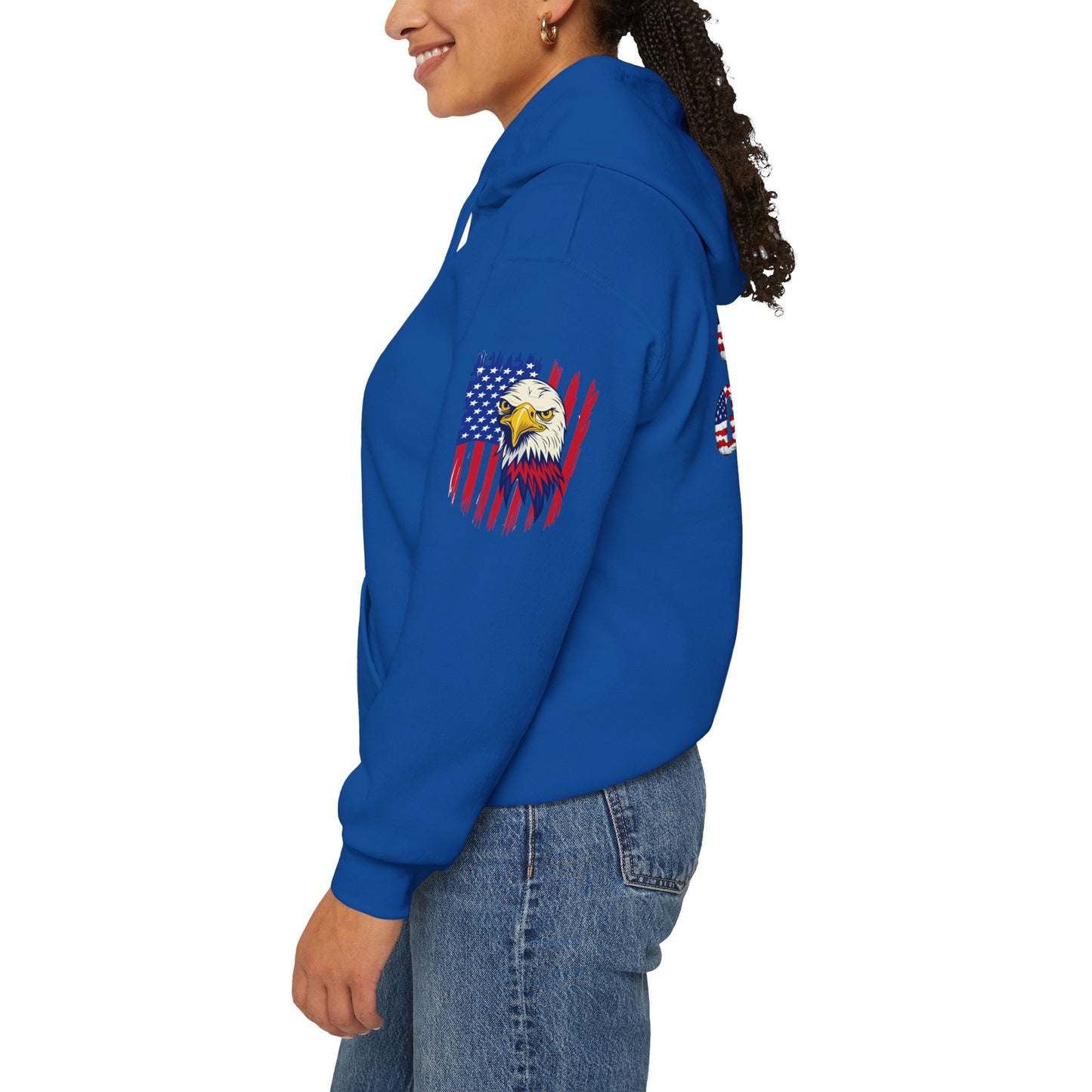 Princess Grace Patriotic Coast Guard Sweatshirt Unisex Heavy Blend Hoodie