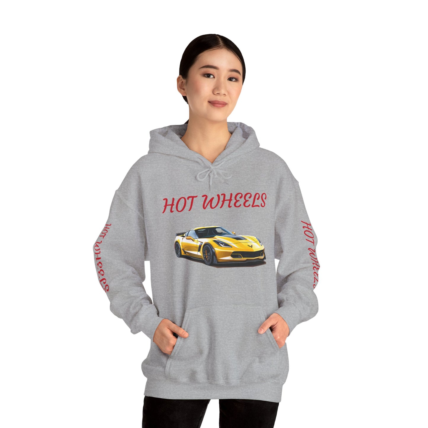 Princess Grace Hot Wheels Unisex Hoodie Retro Car Style Sweatshirt for Car Enthusiasts