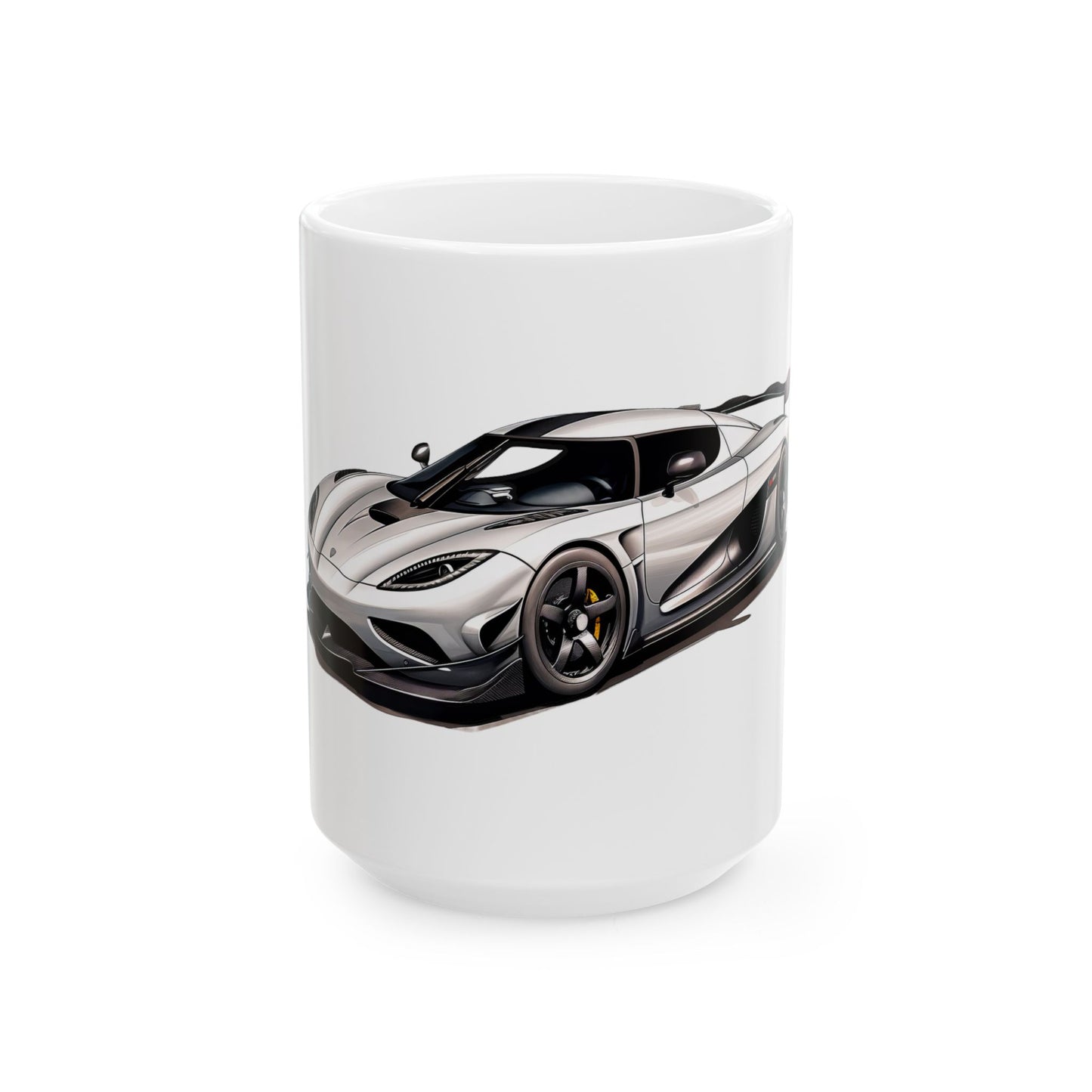 Princess Grace Sports Car Ceramic Mug Auto Enthusiast Gift 11oz & 15oz Options