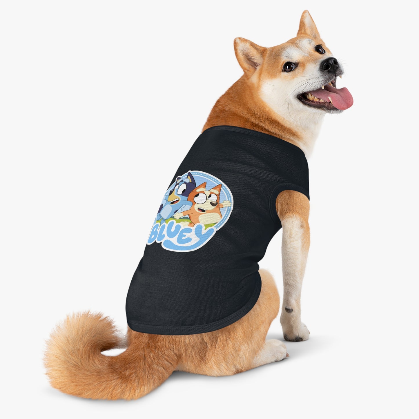 Princess Grace Bluey Pet Tank Top Cute & Comfortable Dog Apparel for Playful Pets