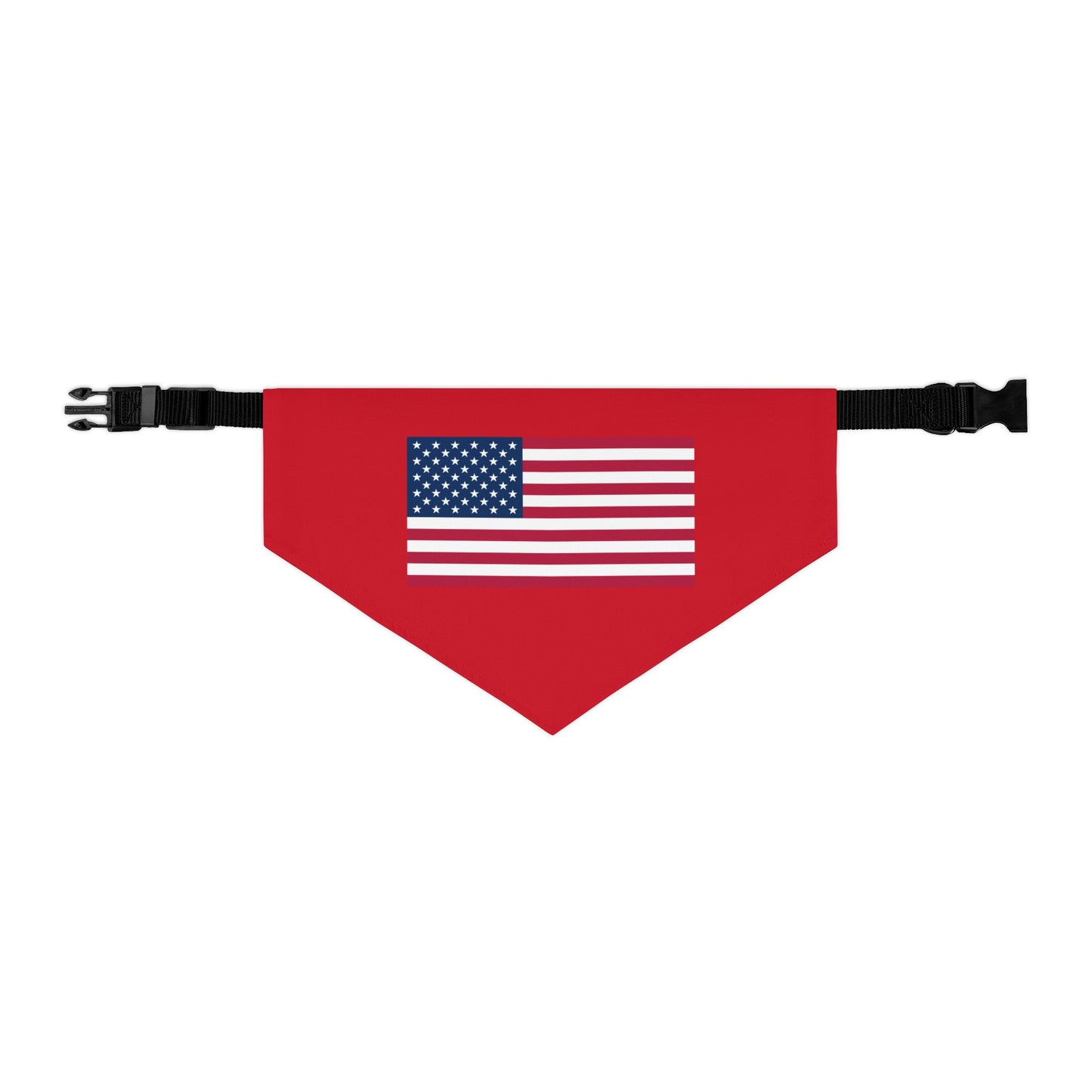 Princess Grace Patriotic Pet Bandana Collar USA Flag Design