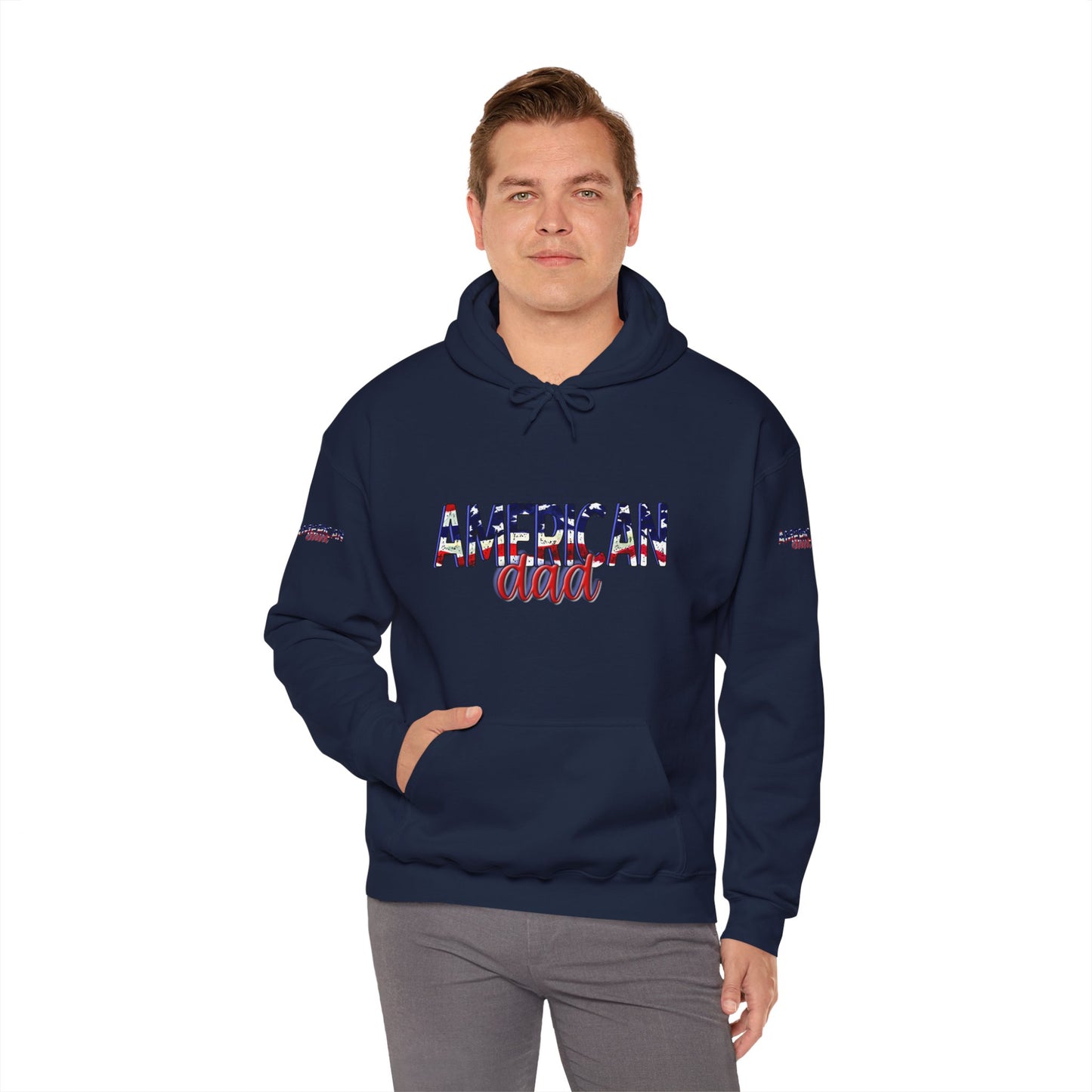 Princess Grace Patriotic American Dad Hooded Sweatshirt