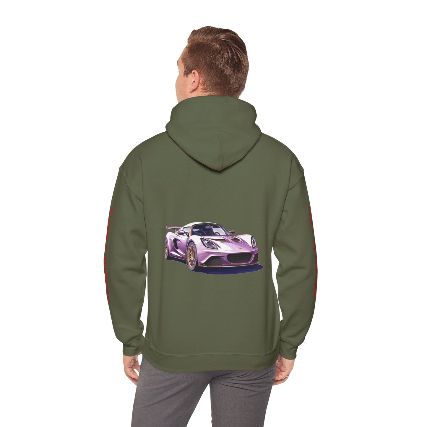 Princess Grace Retro Hot Wheels Unisex Hoodie Cool Car Graphic Sweatshirt