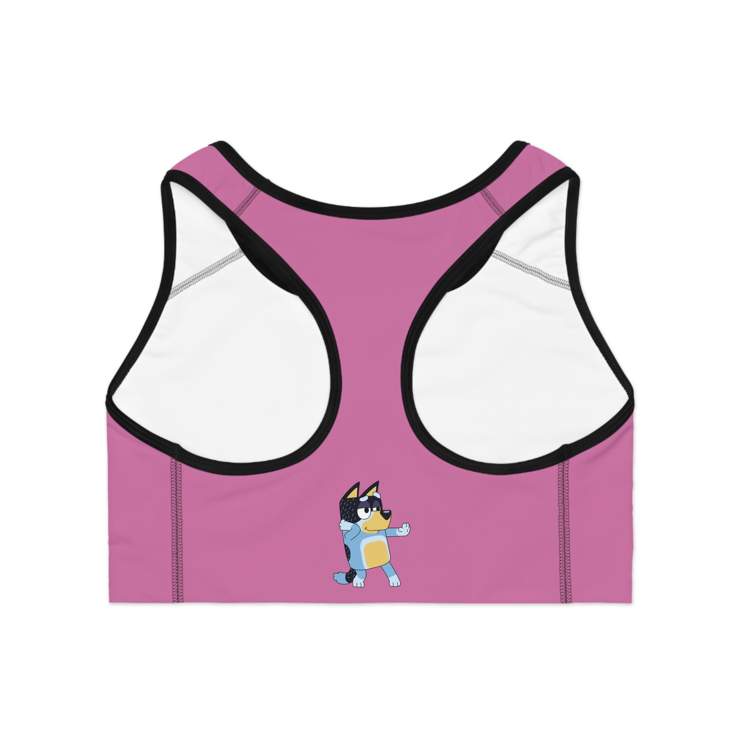 Princess Grace Bluey Inspired Sports Bra for Active Kids Fun & Comfortable Workout Gear