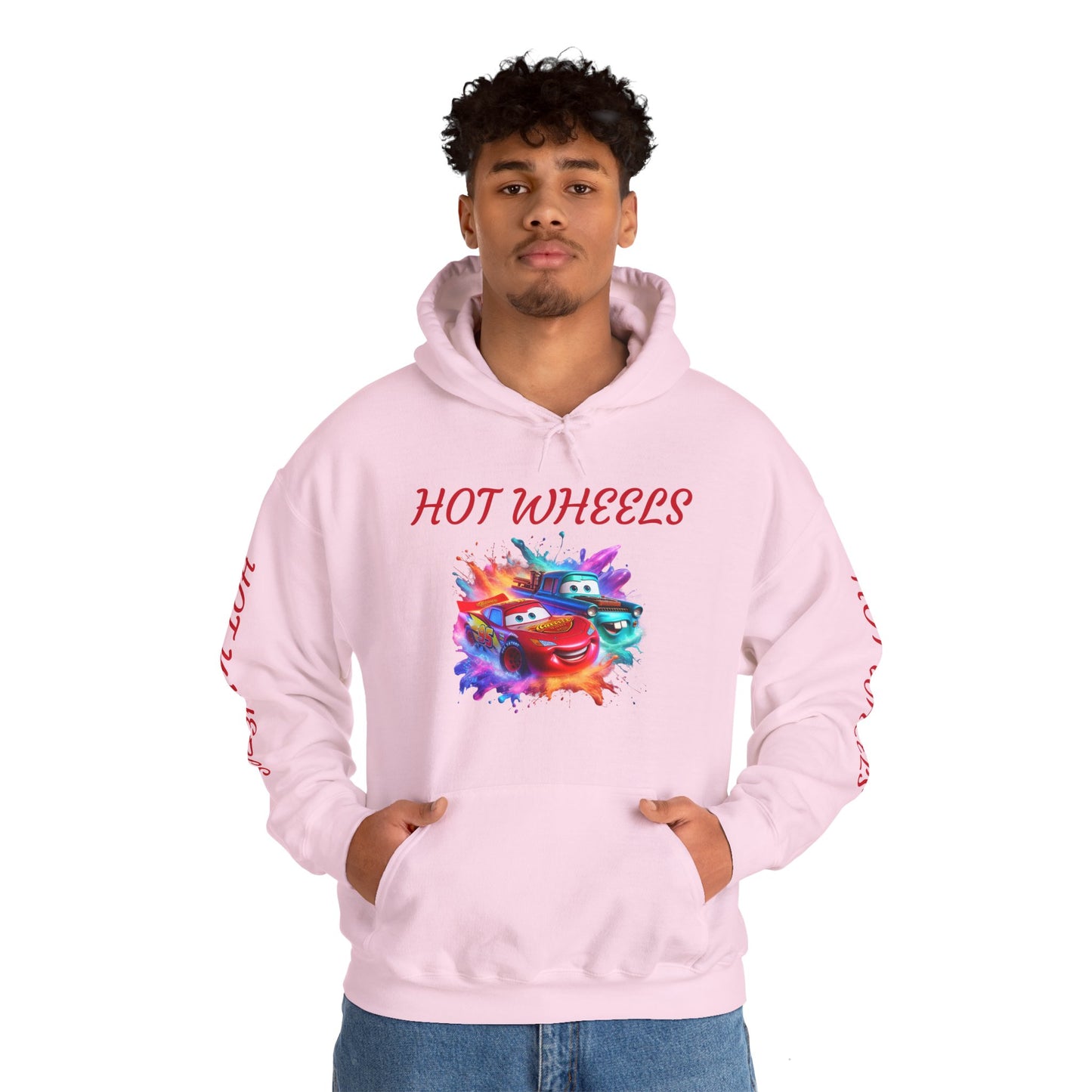 Princess Grace Cool Hot Wheels Unisex Hooded Sweatshirt Perfect for Car Enthusiasts