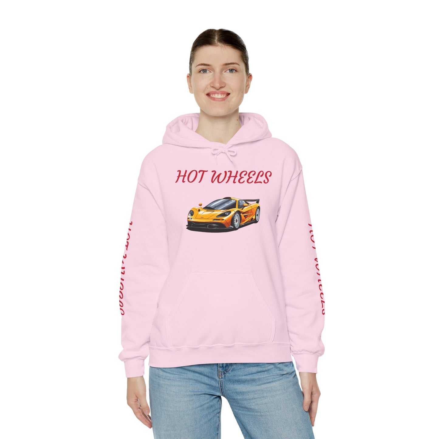 Princess Grace Hot Wheels Unisex Hooded Sweatshirt Stylish Gift for Car Lovers