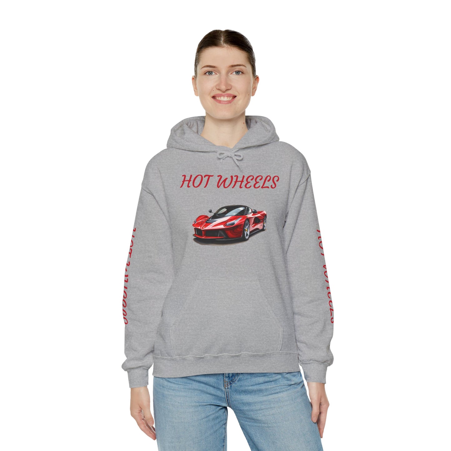 Princess Grace Hot Wheels Unisex Heavy Blend Hooded Sweatshirt Car Lover's Apparel