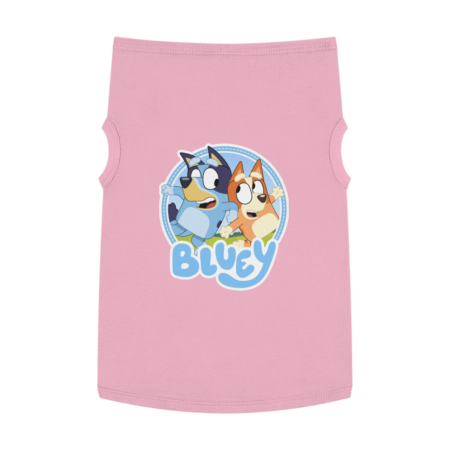 Princess Grace Bluey Pet Tank Top Cute & Comfortable Dog Apparel for Playful Pets