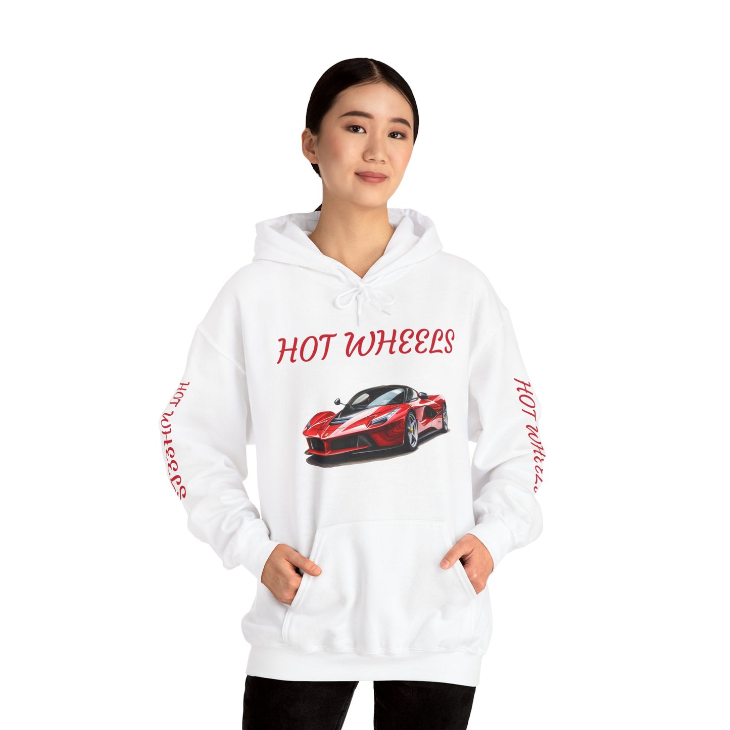 Princess Grace Hot Wheels Unisex Heavy Blend Hooded Sweatshirt Car Lover's Apparel