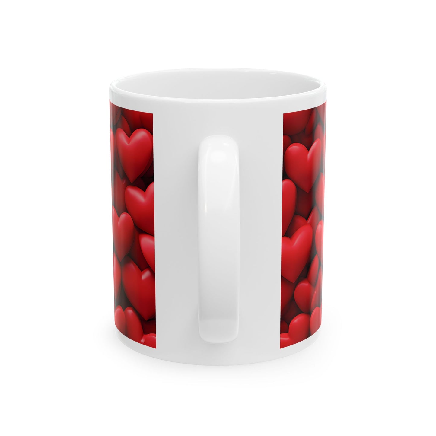 Princess Grace Heartfelt Love Ceramic Mug Perfect for Valentine's Day & Romantic Gifts