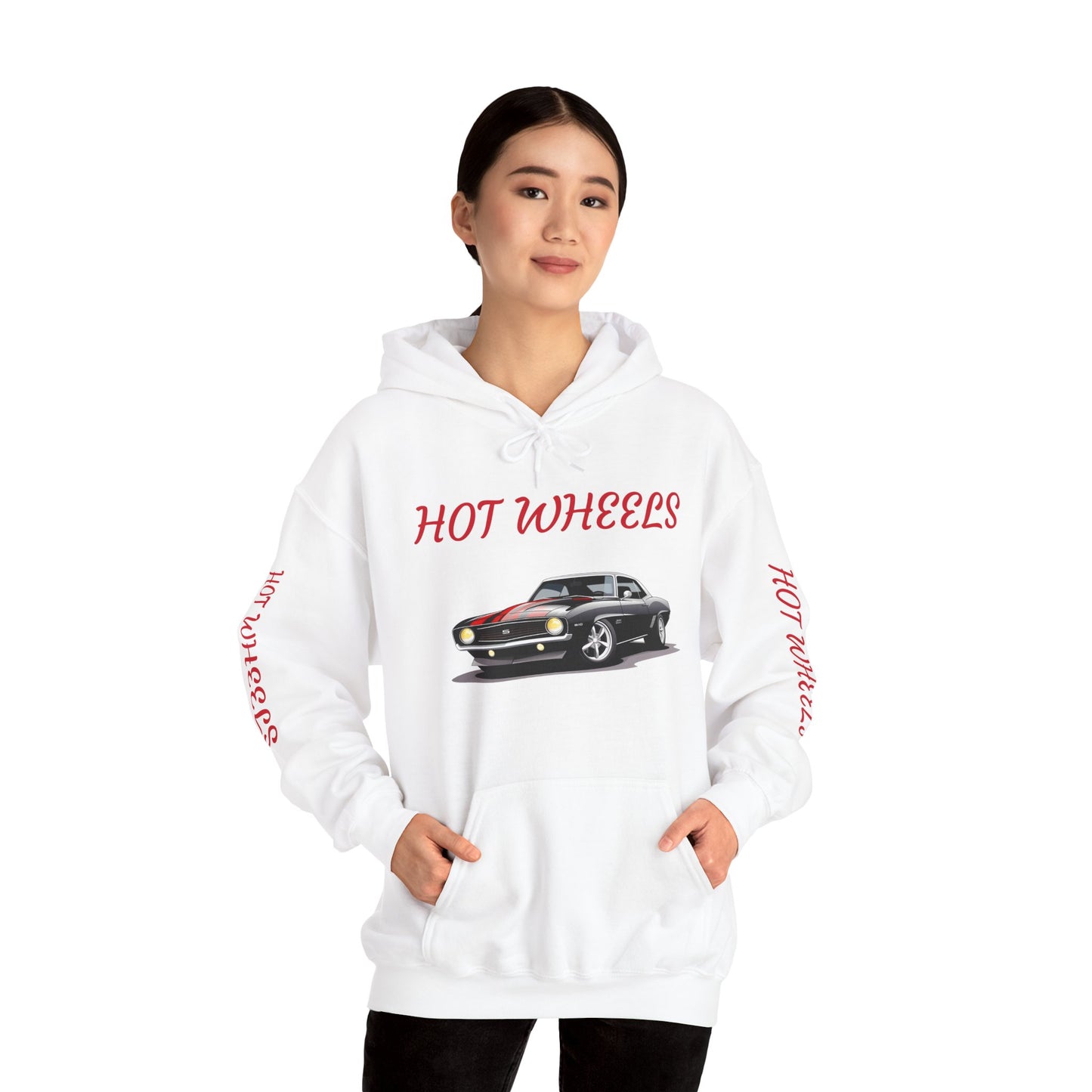 Princess Grace Cool Hot Wheels Unisex Hoodie Retro Car Design for Auto Enthusiasts