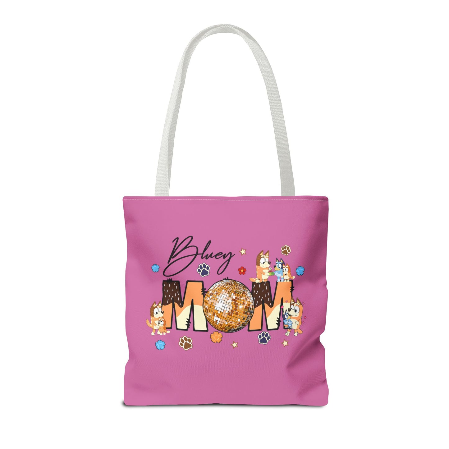 Princess Grace Bluey Mom Tote Bag ideal Gift for Dog Lovers