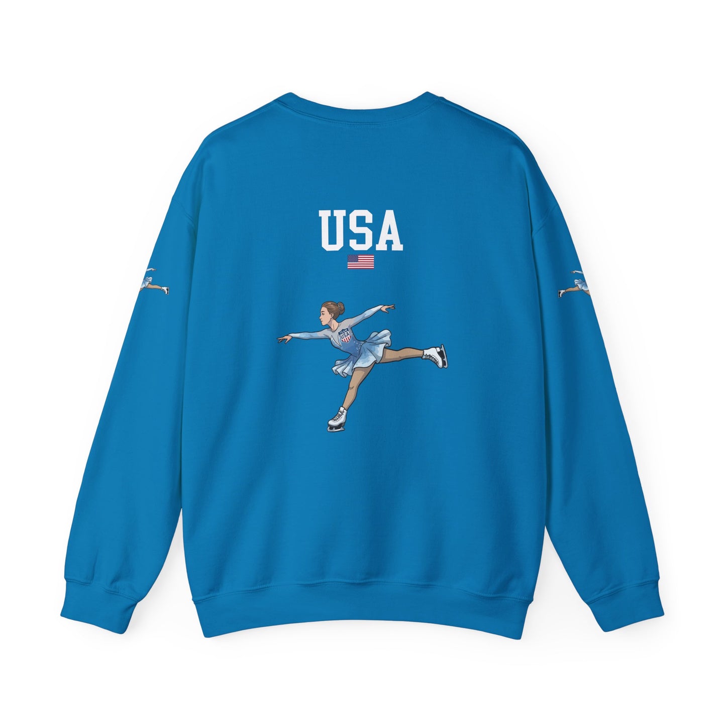 Princess Grace TEAM USA Unisex Heavy Blend Crewneck Sweatshirt