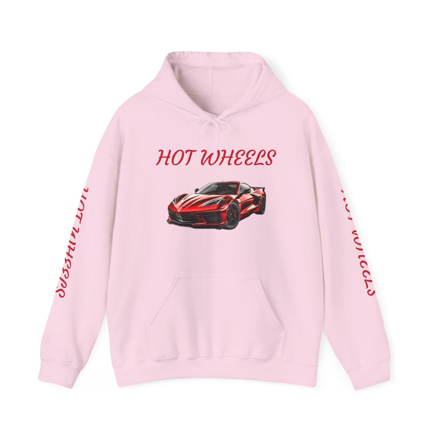Princess Grace Hot Wheels Unisex Hooded Sweatshirt Stylish Car Graphic Sweatshirt for Car Enthusiasts