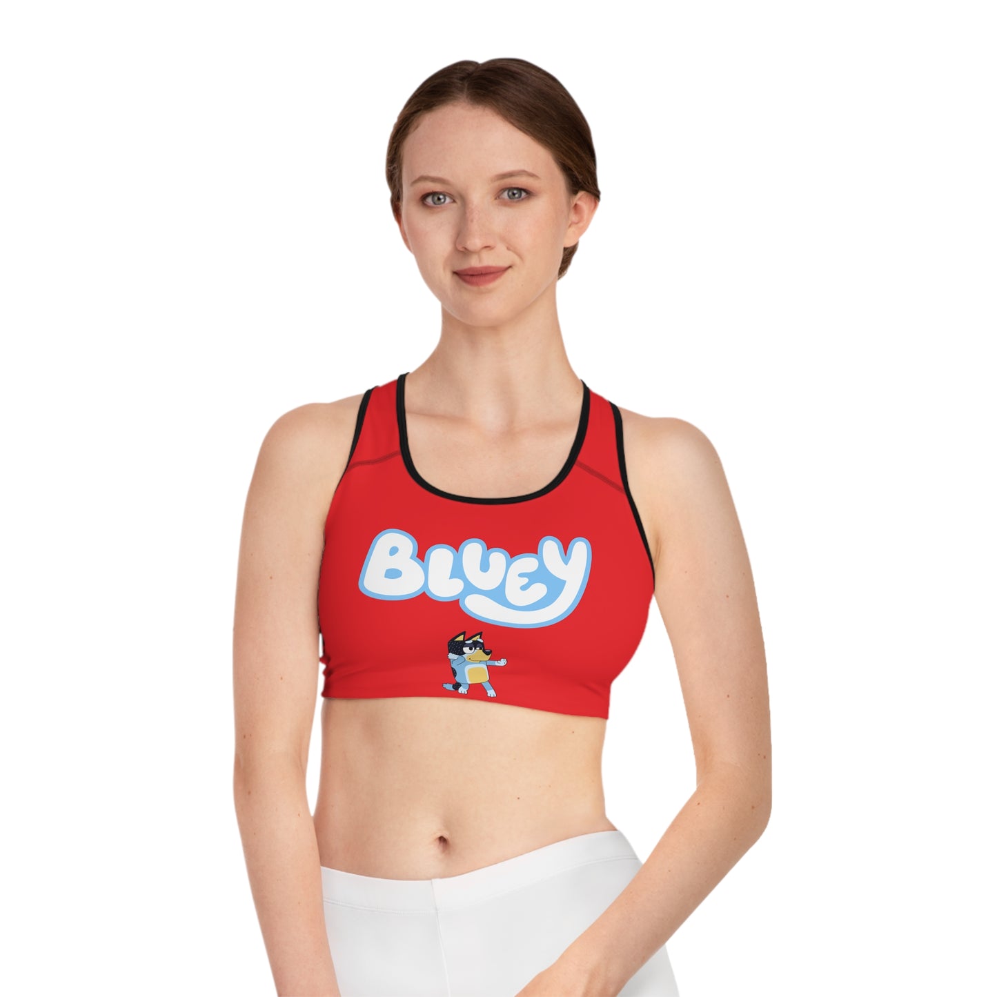Princess Grace Bluey Bra Fun and Comfortable Activewear for Fans