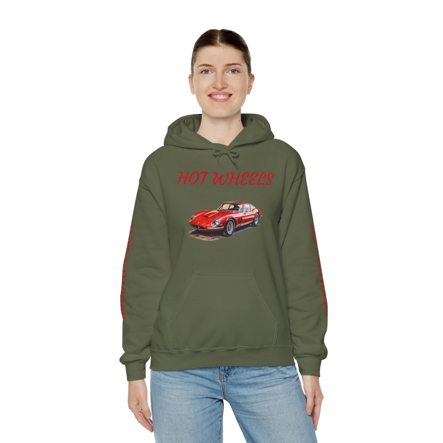 Cool Vintage Car Hoodie - Hot Wheels Design for Auto Enthusiasts