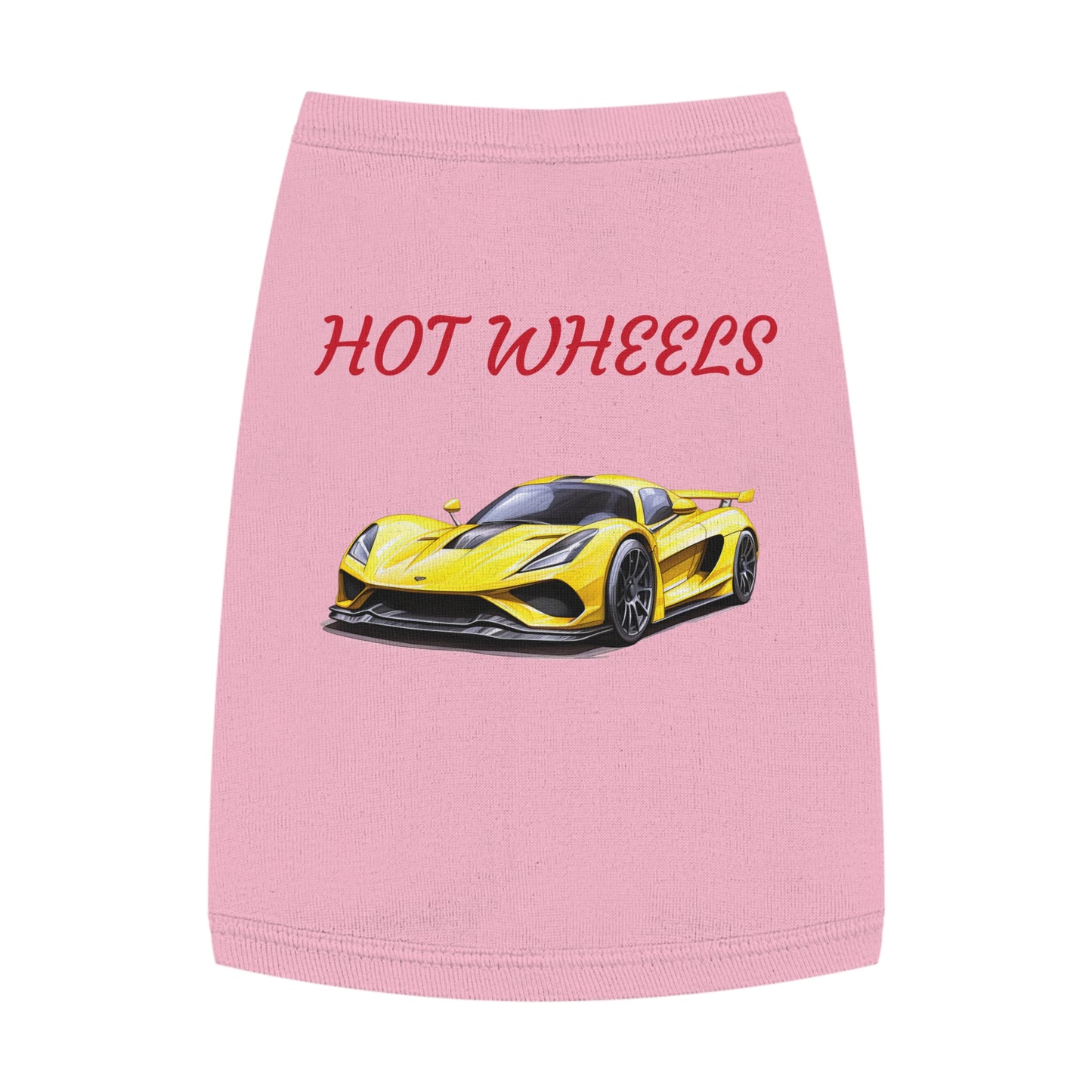 Princess Grace Hot Wheels Pet Tank Top Fun Stylish Apparel for Car Lovers Pets