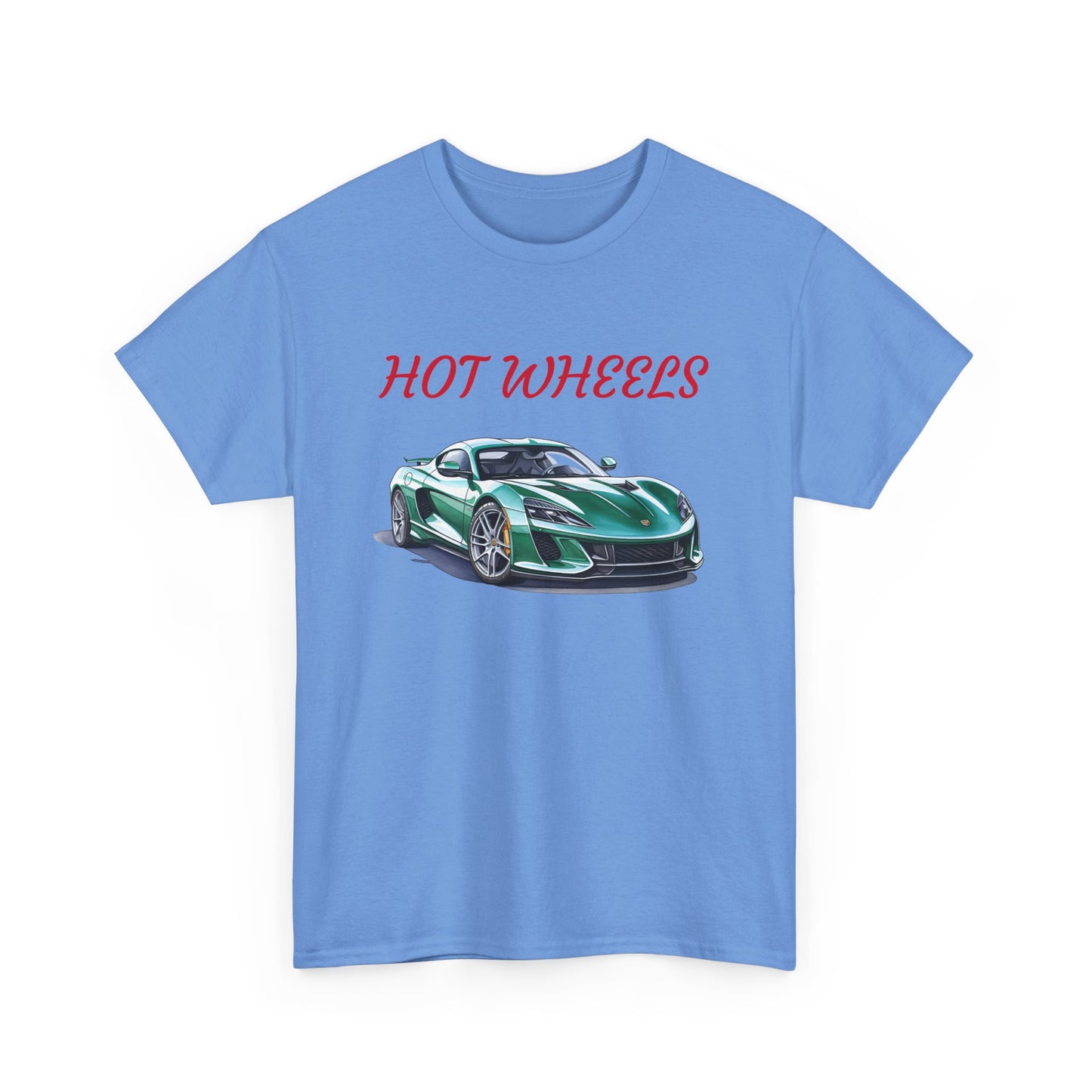 Princess Grace Hot Wheels Unisex Heavy Cotton Tee Car Lovers T-Shirt for Enthusiasts