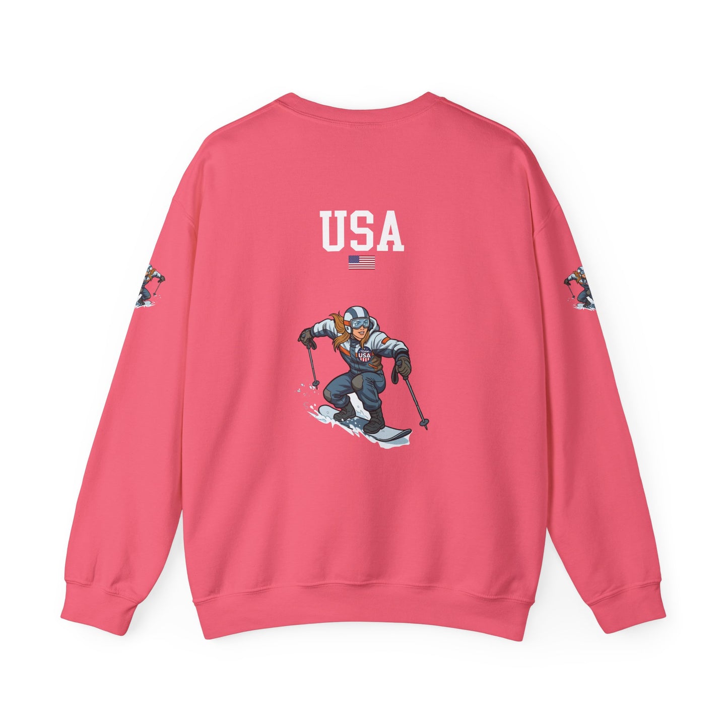 Princess Grace TEAM USA Unisex Heavy Blend Crewneck Sweatshirt