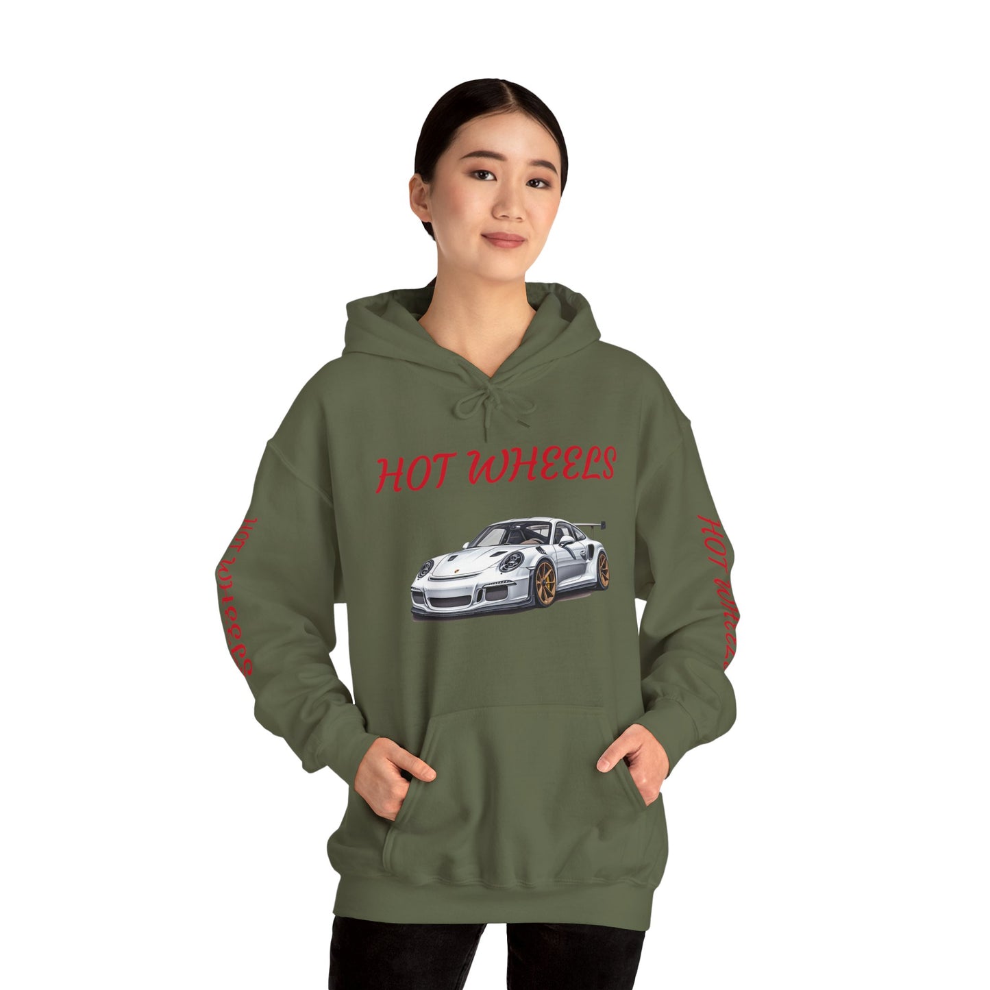 Princess Grace Hot Wheels Unisex Hooded Sweatshirt Car Lovers Apparel