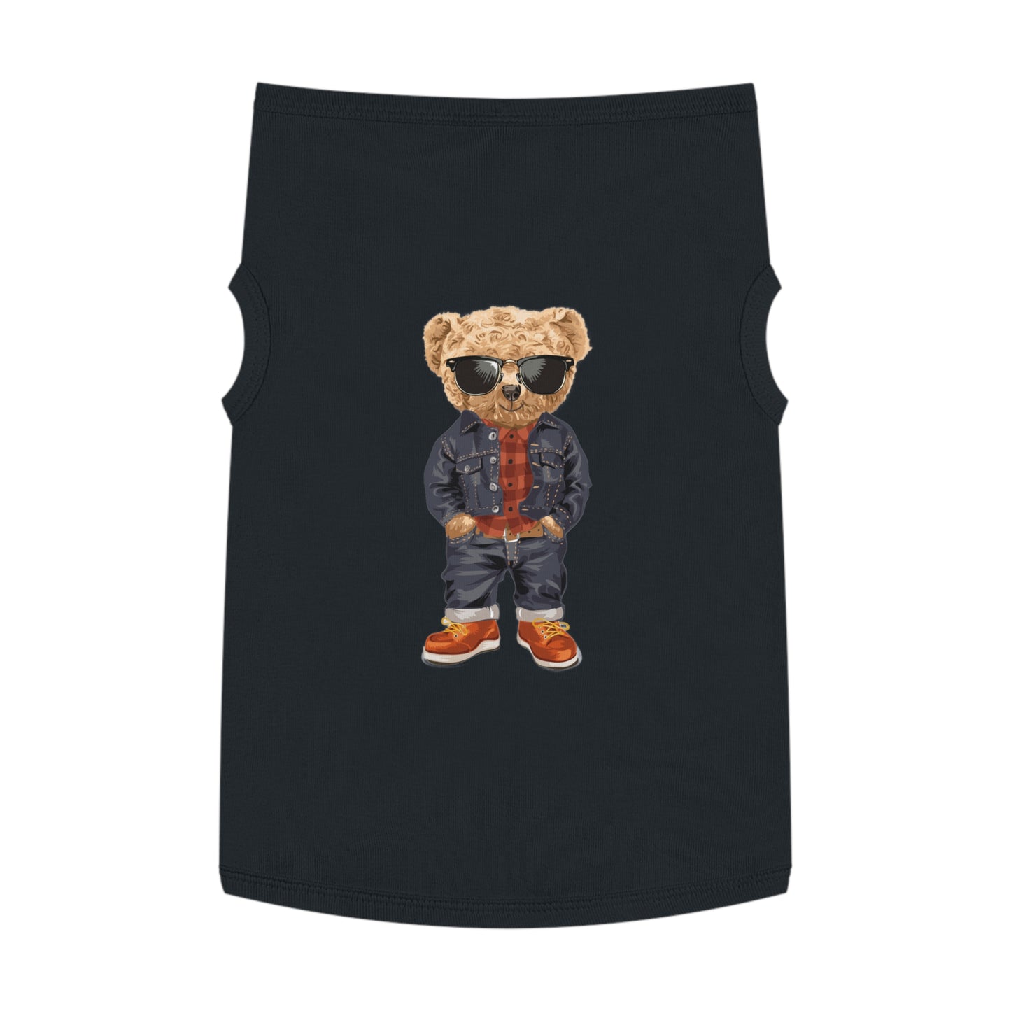 Princess Grace CUTE Cool Bear Pet Tank Top Trendy Dog Apparel for Stylish Pets