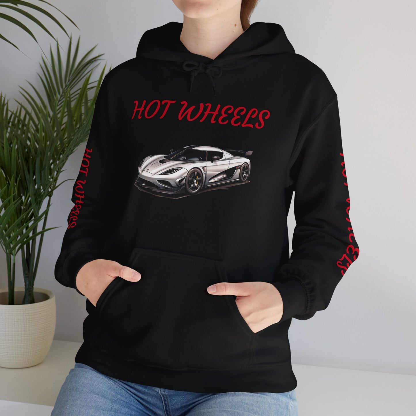 Princess Grace Hot Wheels Car Sweatshirt Unisex Heavy Blend Hoodie for Automotive Enthusiasts
