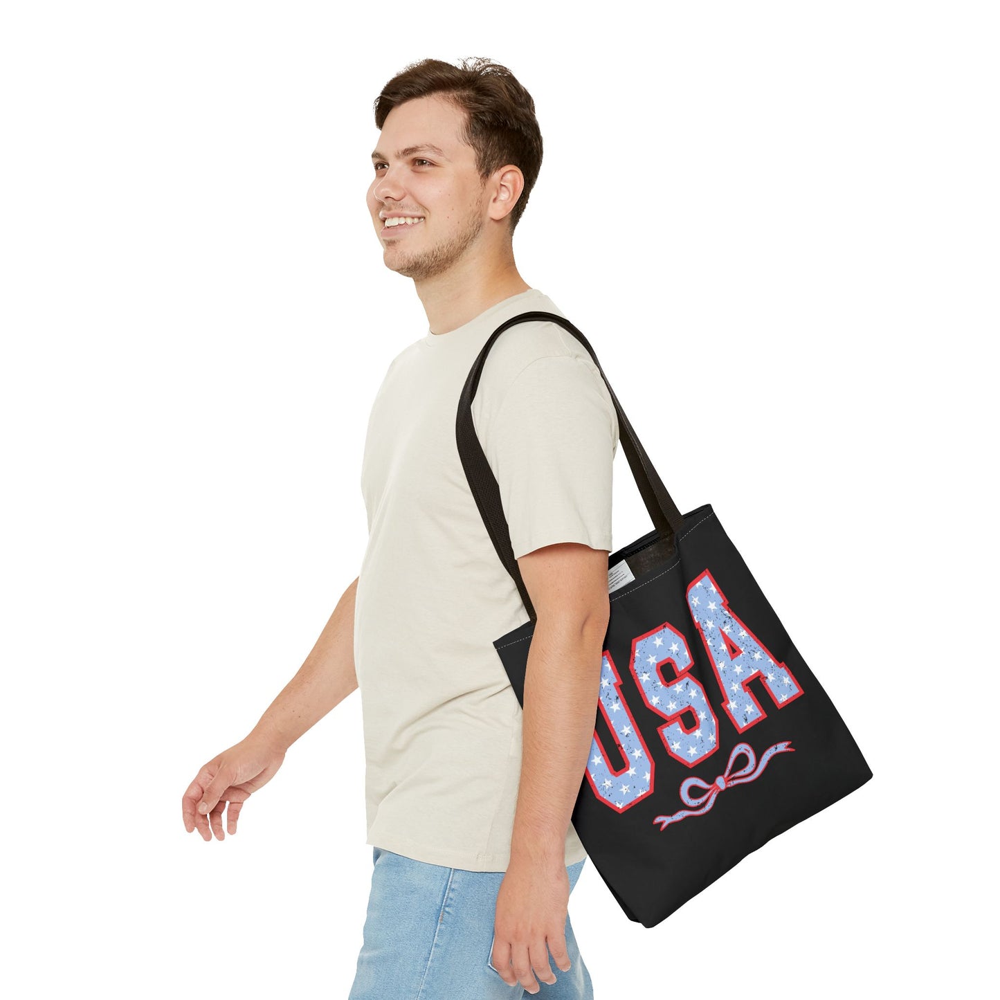 Princess Grace Patriotic USA Tote Bag Stylish & Versatile for Celebrations