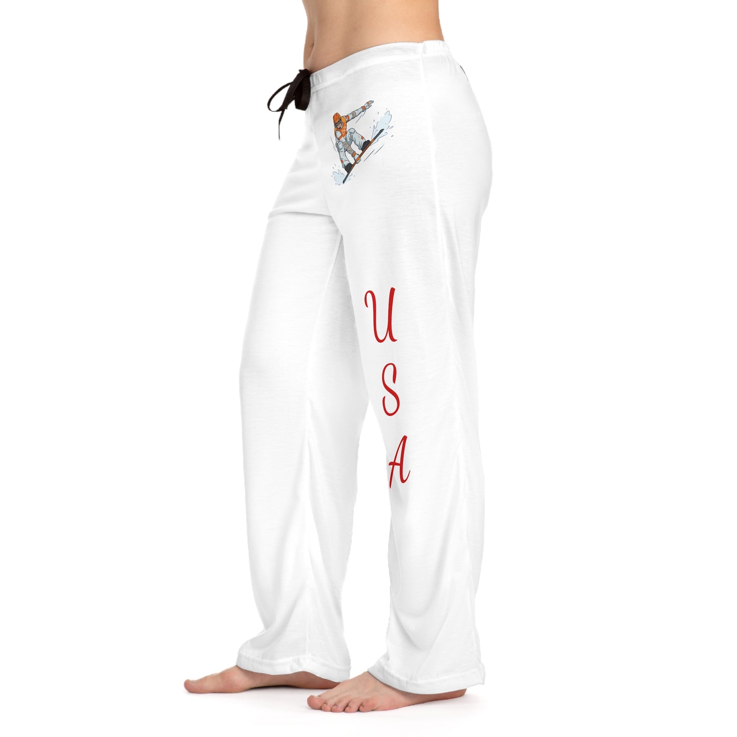 Princess Grace TEAM USA Snowboard Pajama Pants