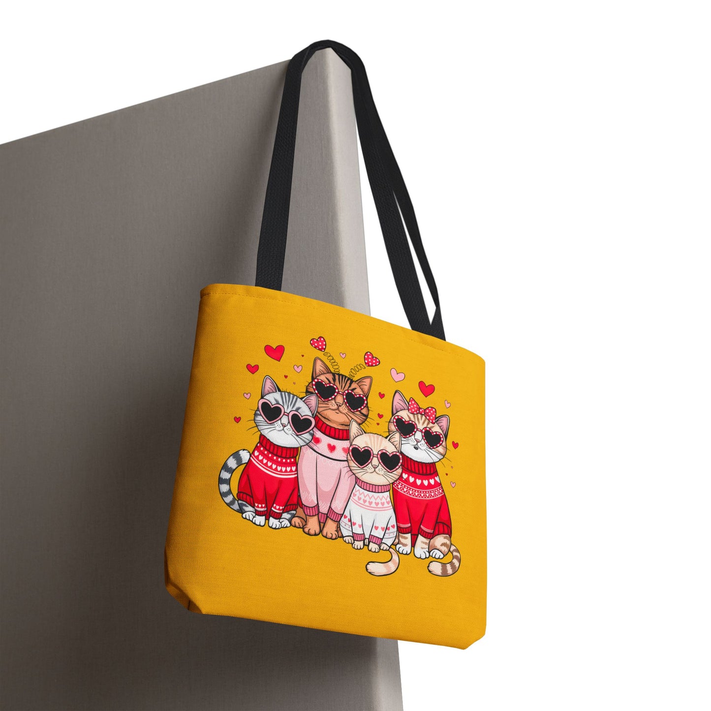 Princess Grace Cute Cat Lovers Tote Bag - Purr-fect Gift for Pet Owners