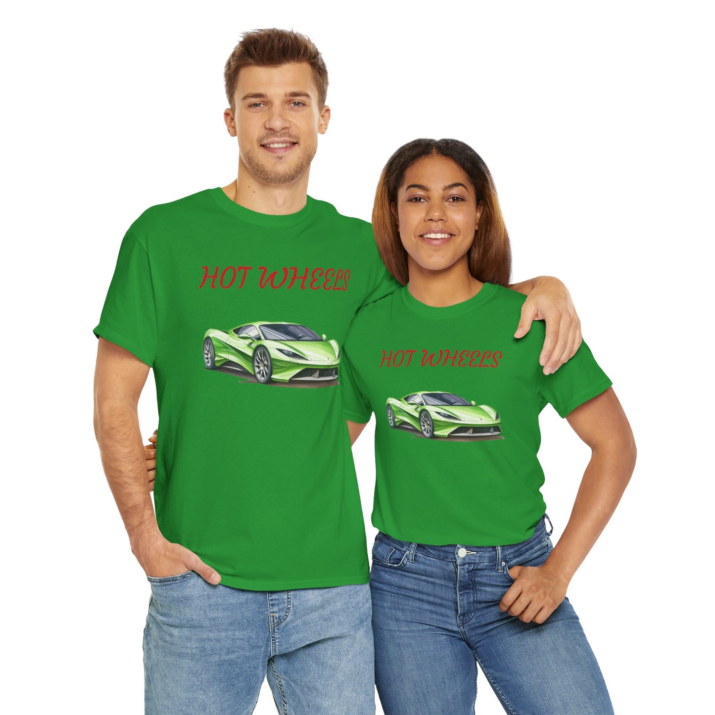 Princess Grace Hot Wheels Unisex Heavy Cotton Tee Perfect for Car Enthusiasts