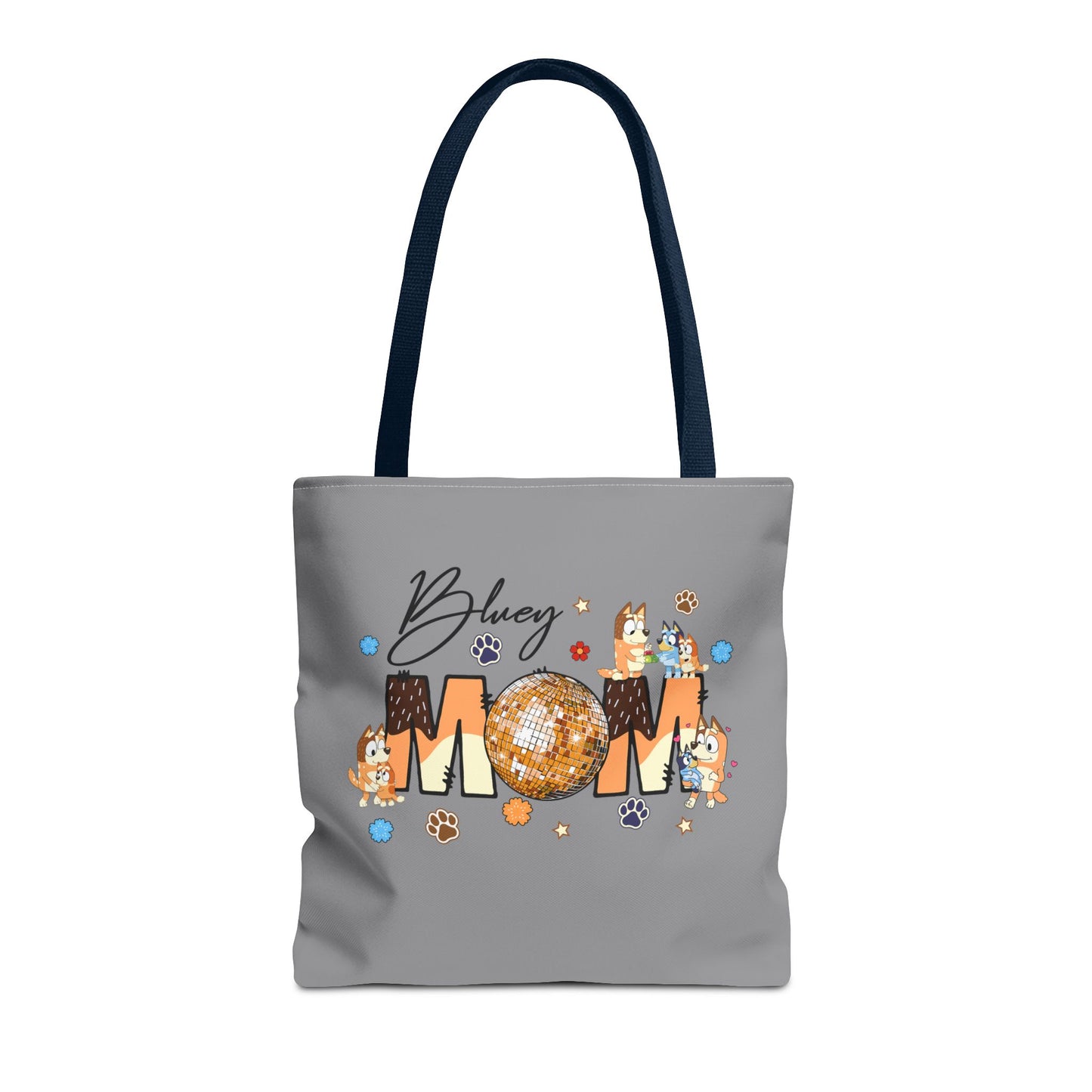 Princess Grace Bluey Mom Tote Bag Stylish Pet Lover Gift with Fun Design