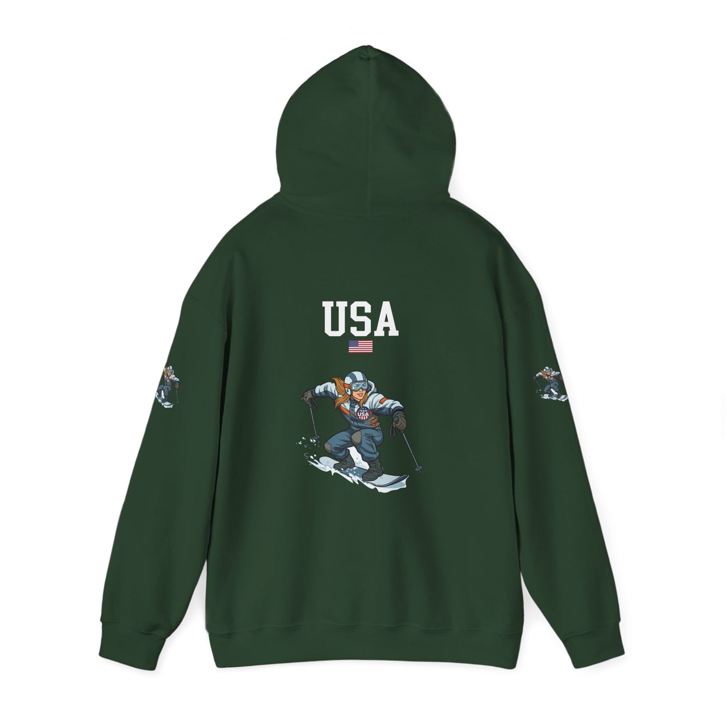 Princess Grace TEAM USA Unisex Heavy Blend Hooded Sweatshirt
