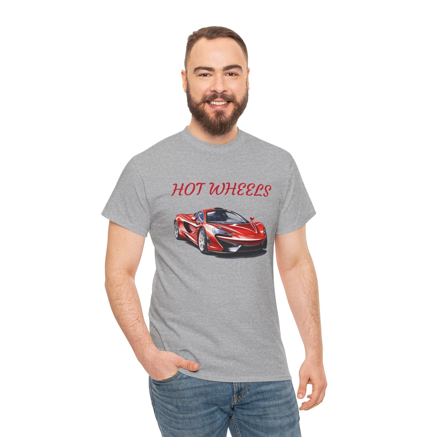 Princess Grace Hot Wheels Car Graphic Unisex Heavy Cotton Tee