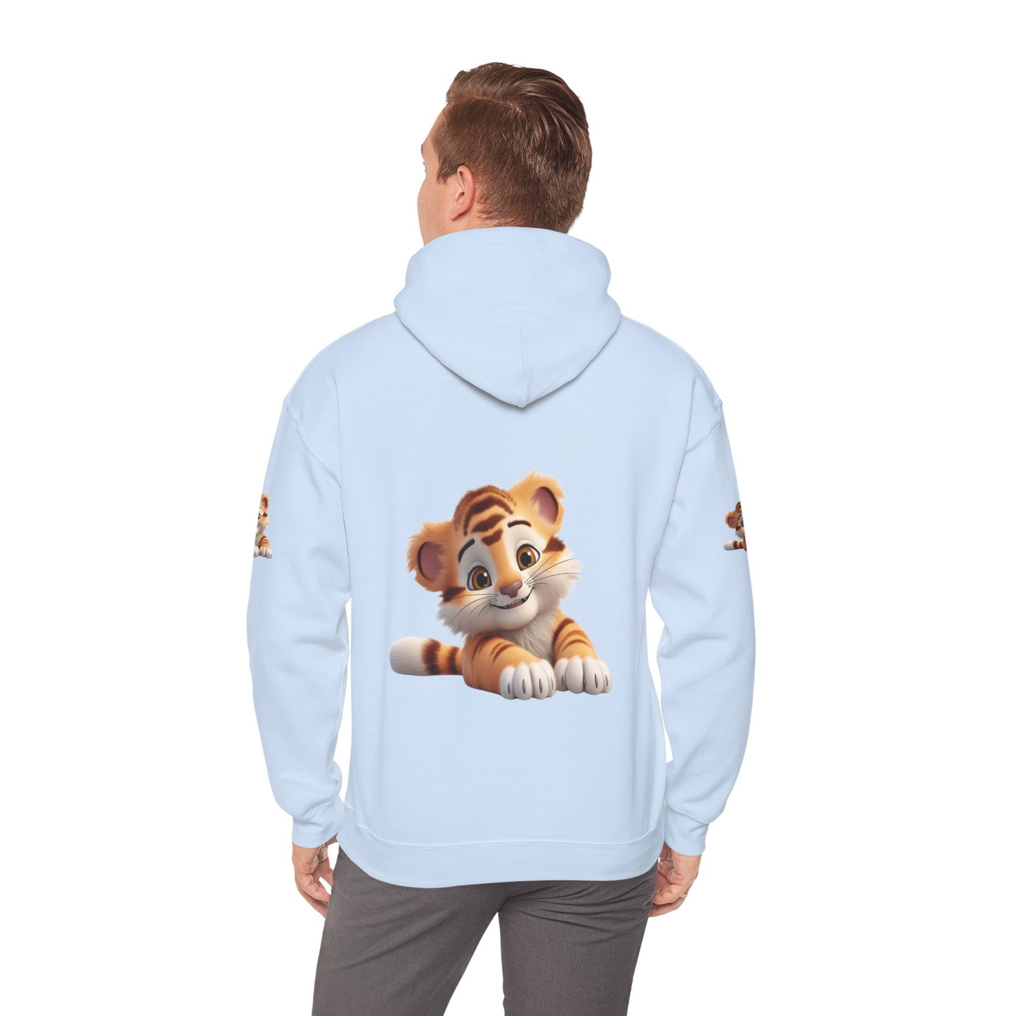 Princess Grace Survive Cute Tiger Survival Hooded Sweatshirt for Animal Lovers