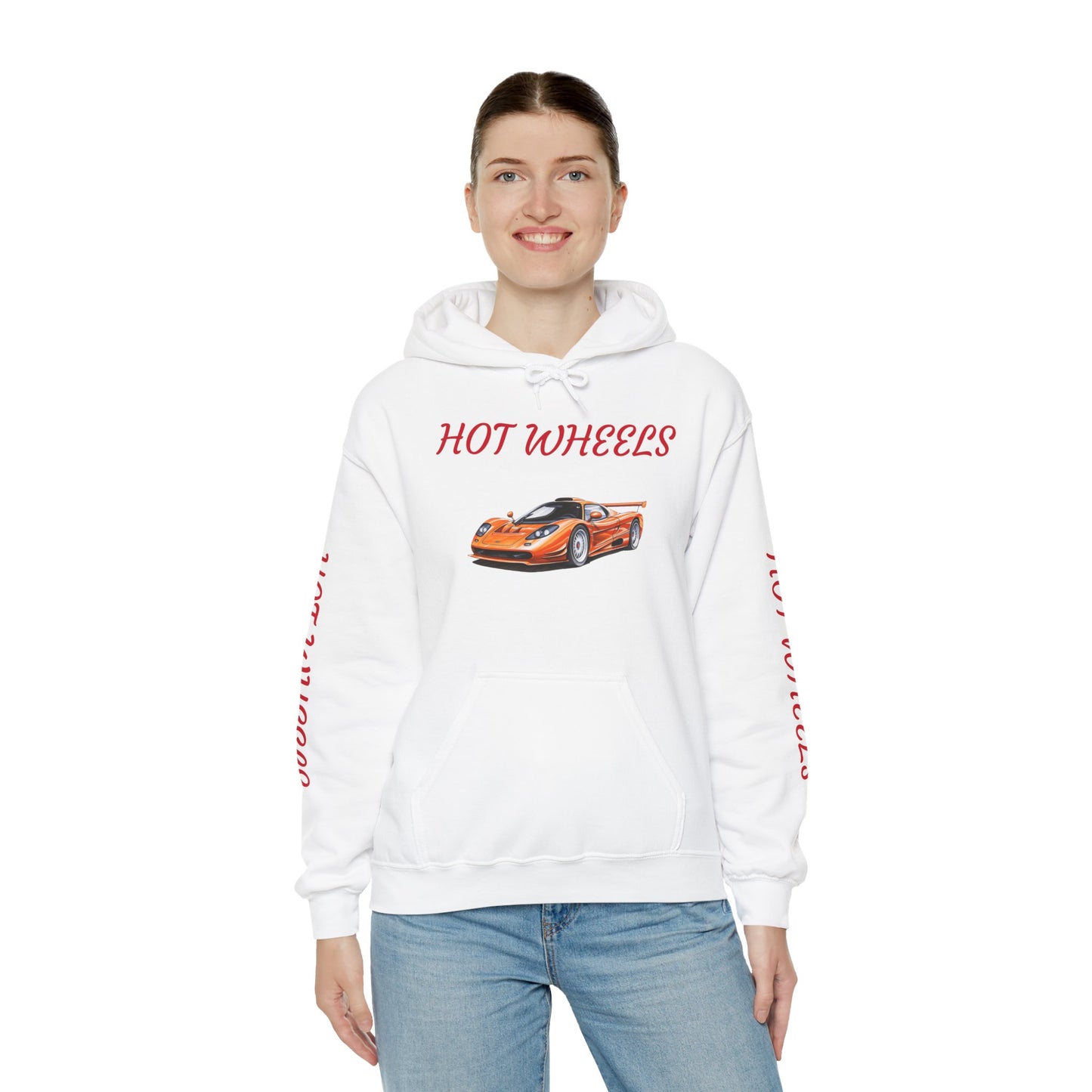 Princess Grace Hot Wheels Unisex Heavy Blend Hooded Sweatshirt Vintage Car Design