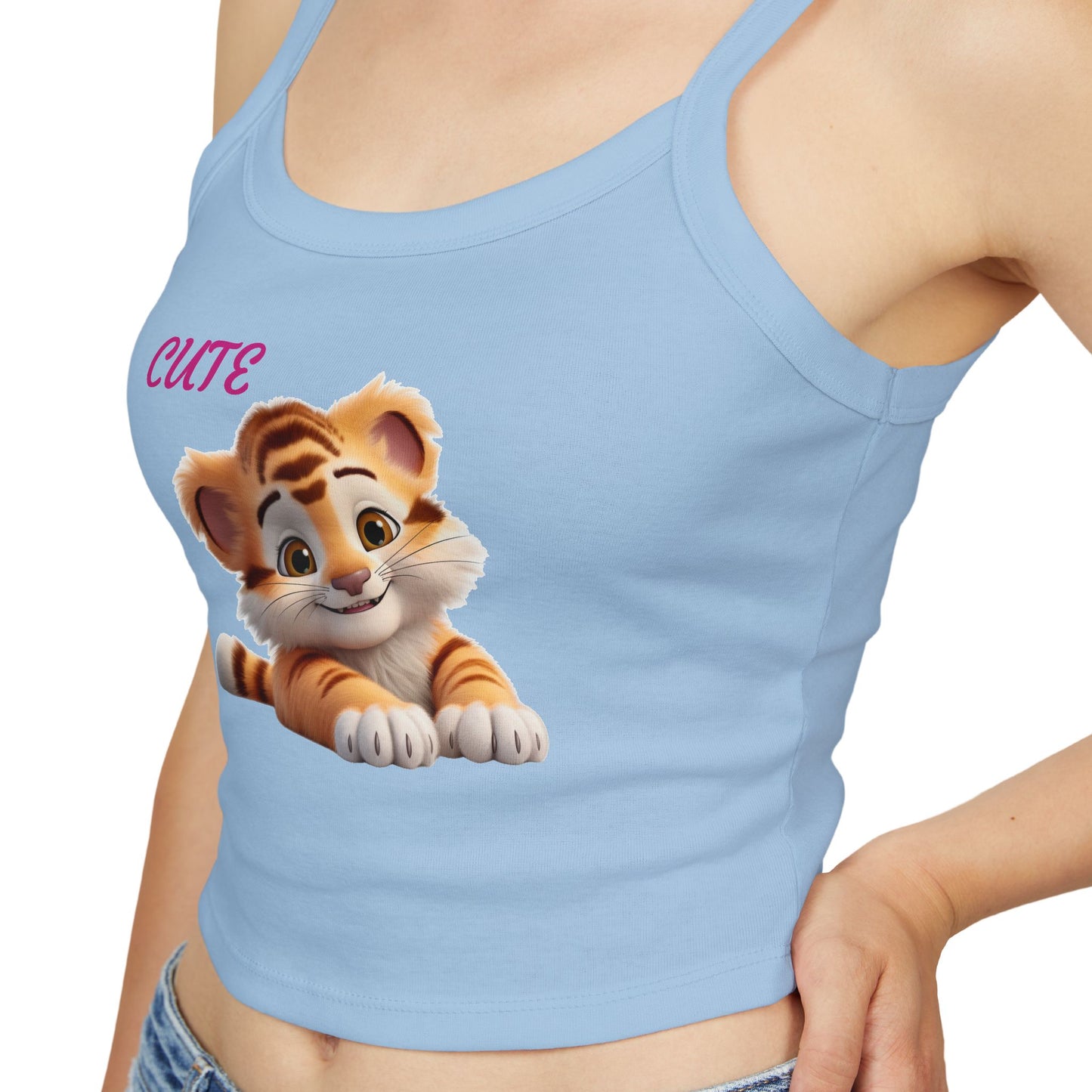 Princess Grace CUTE Women's Spaghetti Strap Tank Top